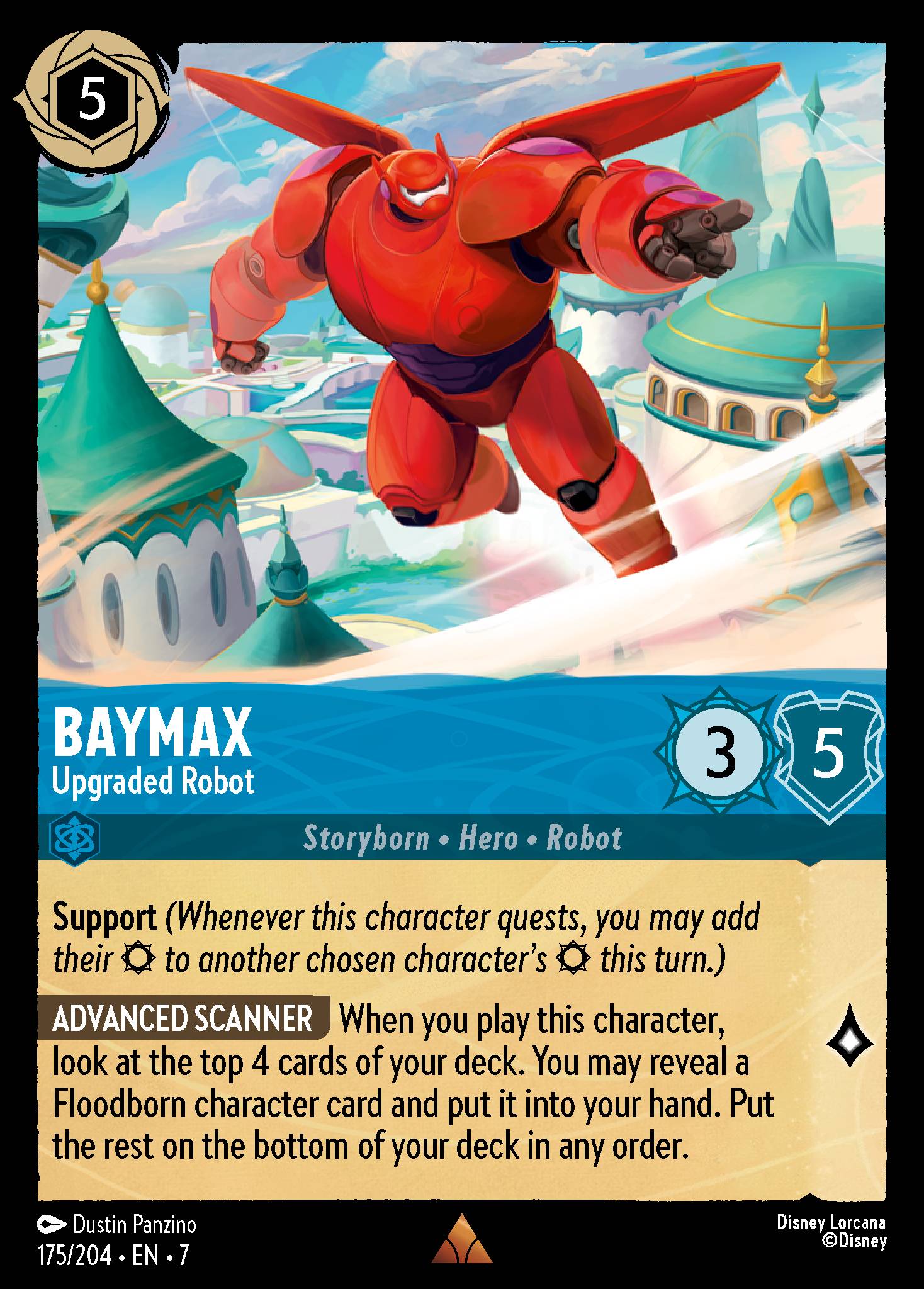 Baymax - Upgraded Robot (English)