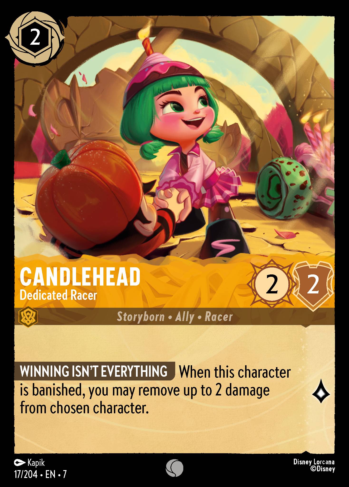 Candlehead - Dedicated Racer (English)