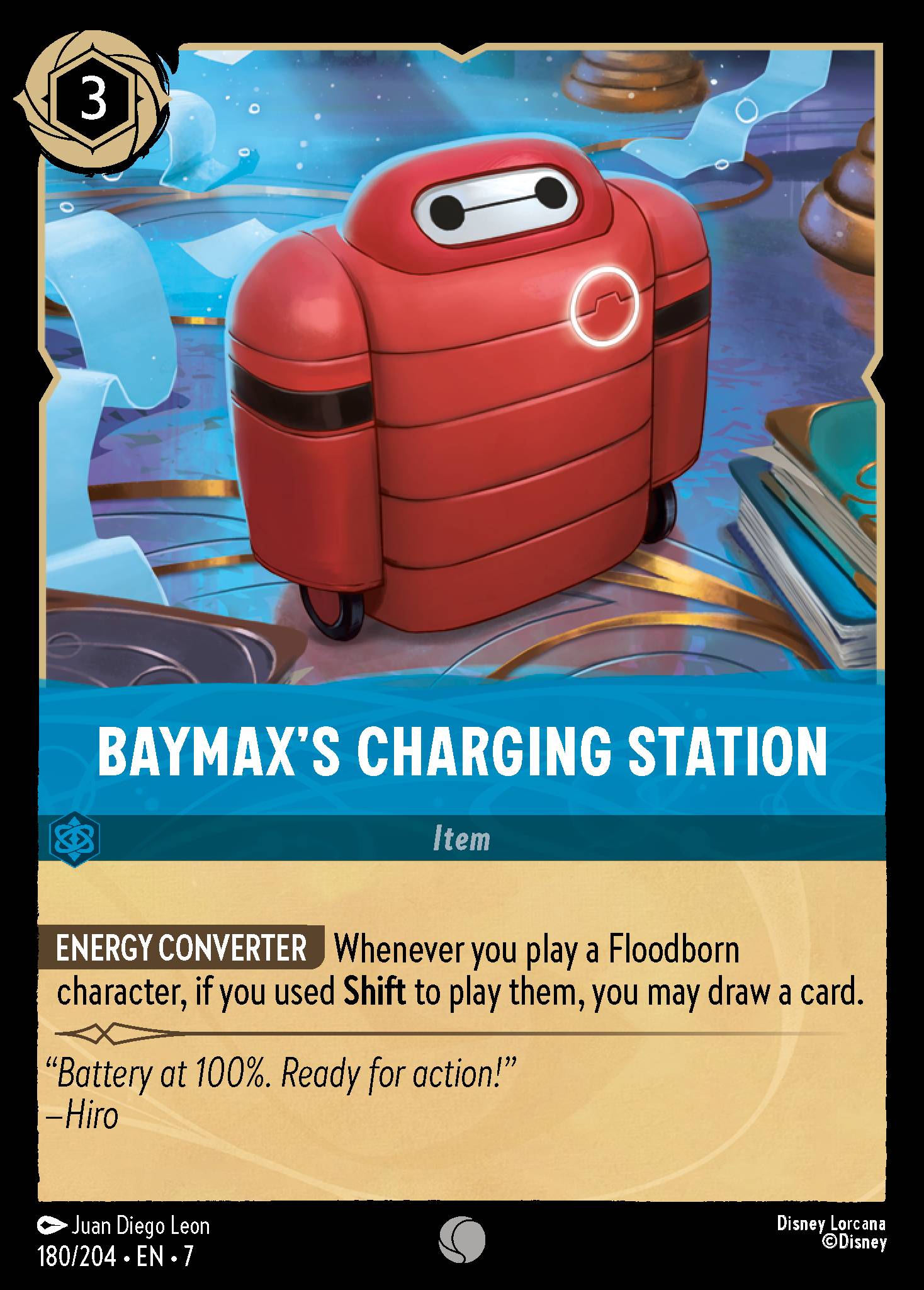 Baymax's Charging Station (English)