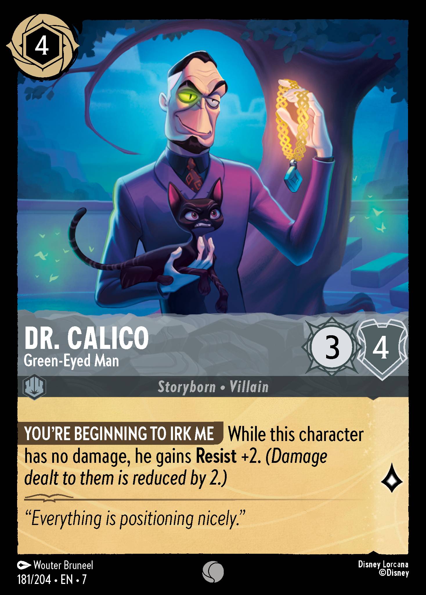Dr. Calico - Green-Eyed Man (English)