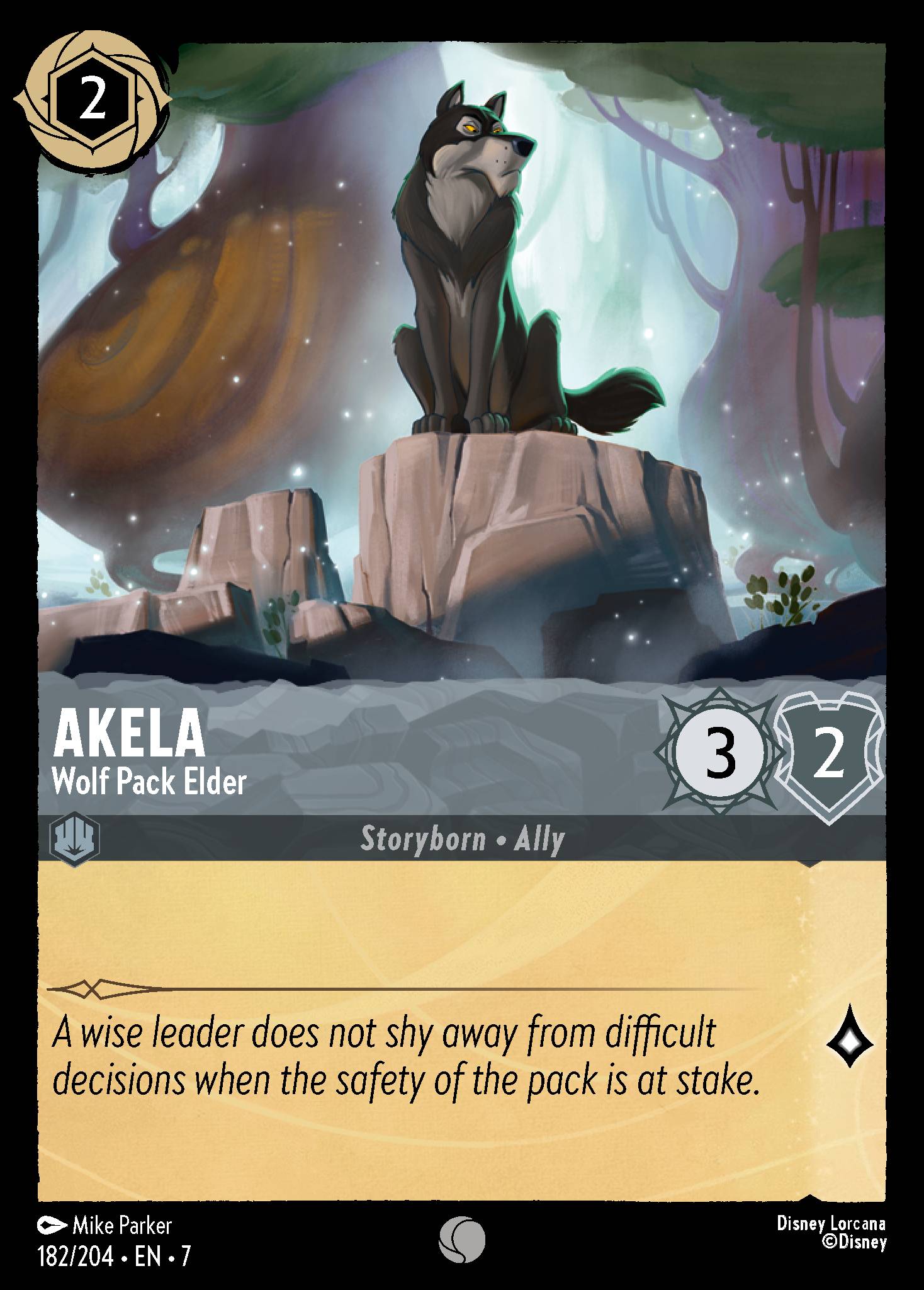 Akela - Wolf Pack Elder (English)