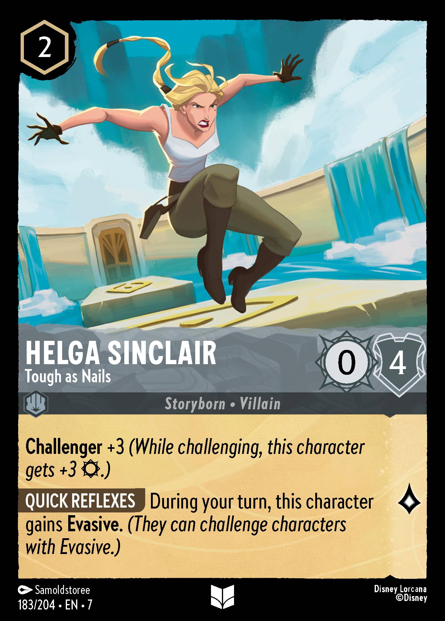 Helga Sinclair - Tough as Nails (English)
