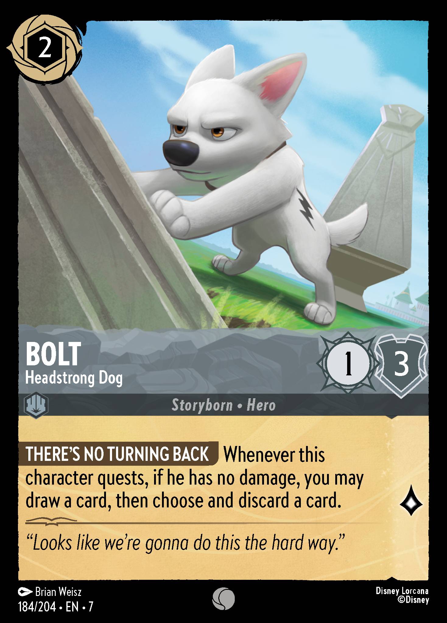 Bolt - Headstrong Dog (English)