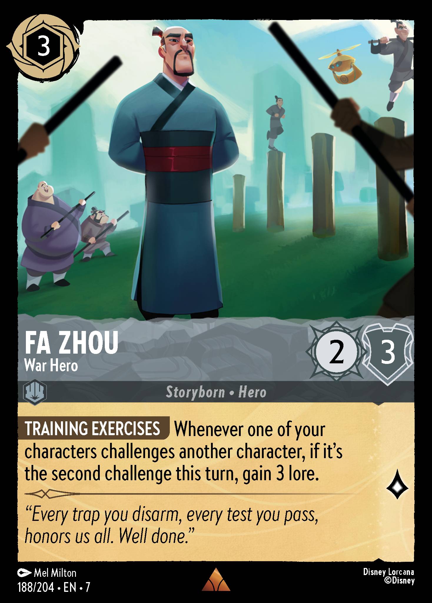 Fa Zhou - War Hero (English)