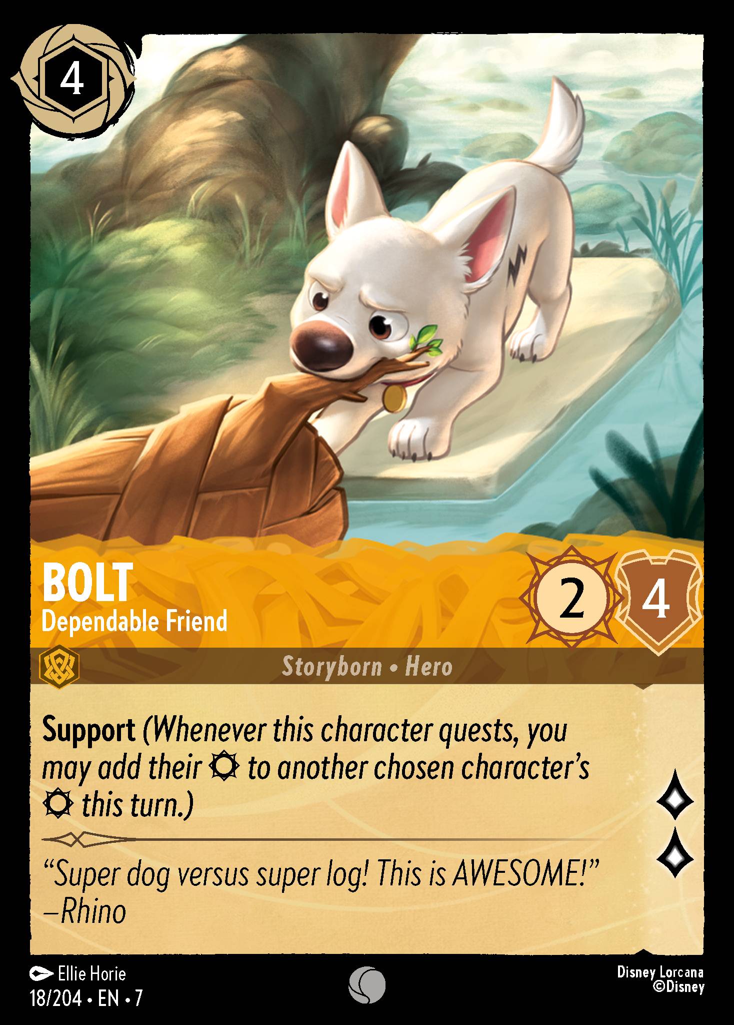 Bolt - Dependable Friend (English)