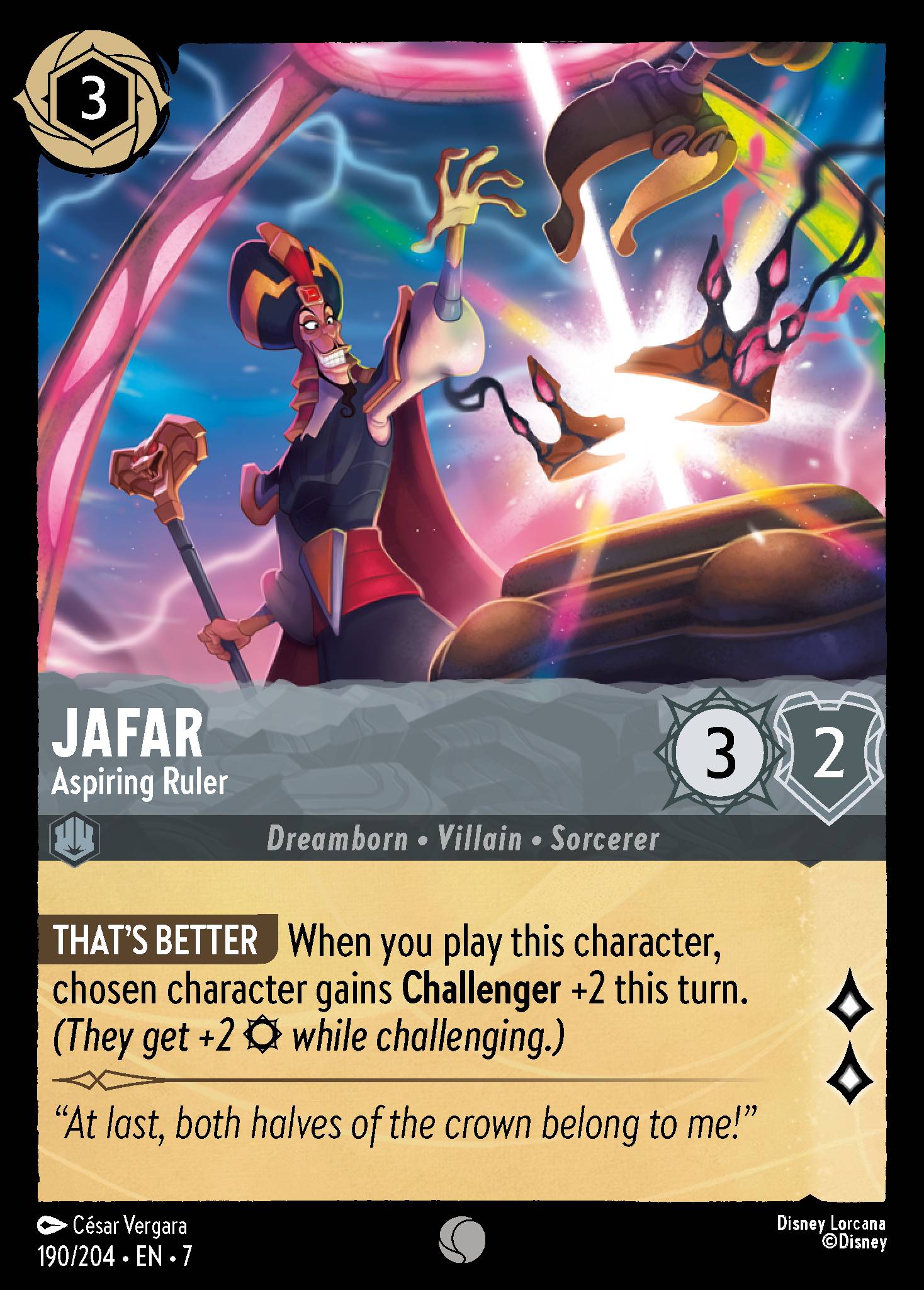 Jafar - Aspiring Ruler (English)