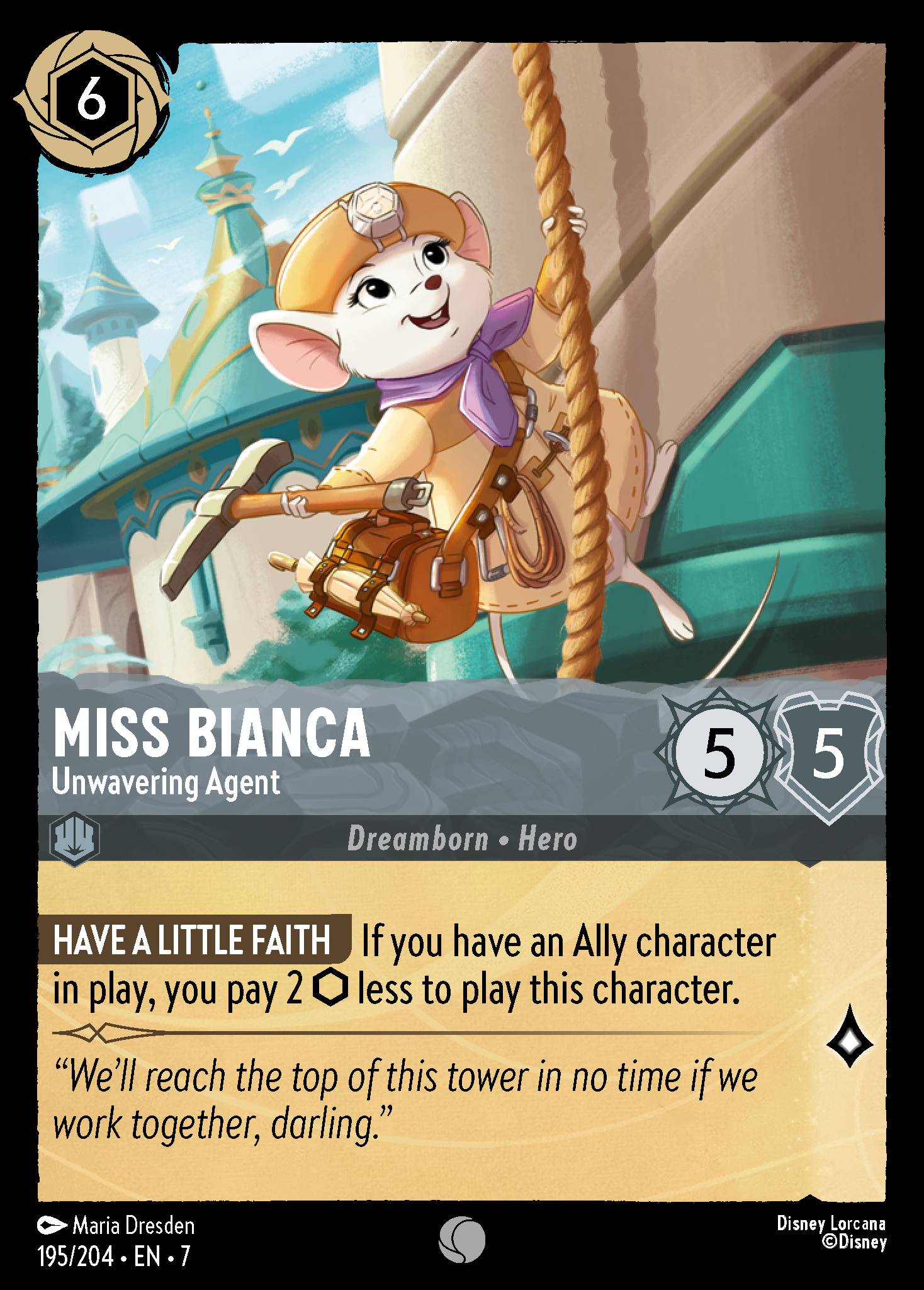 Miss Bianca - Unwavering Agent (English)