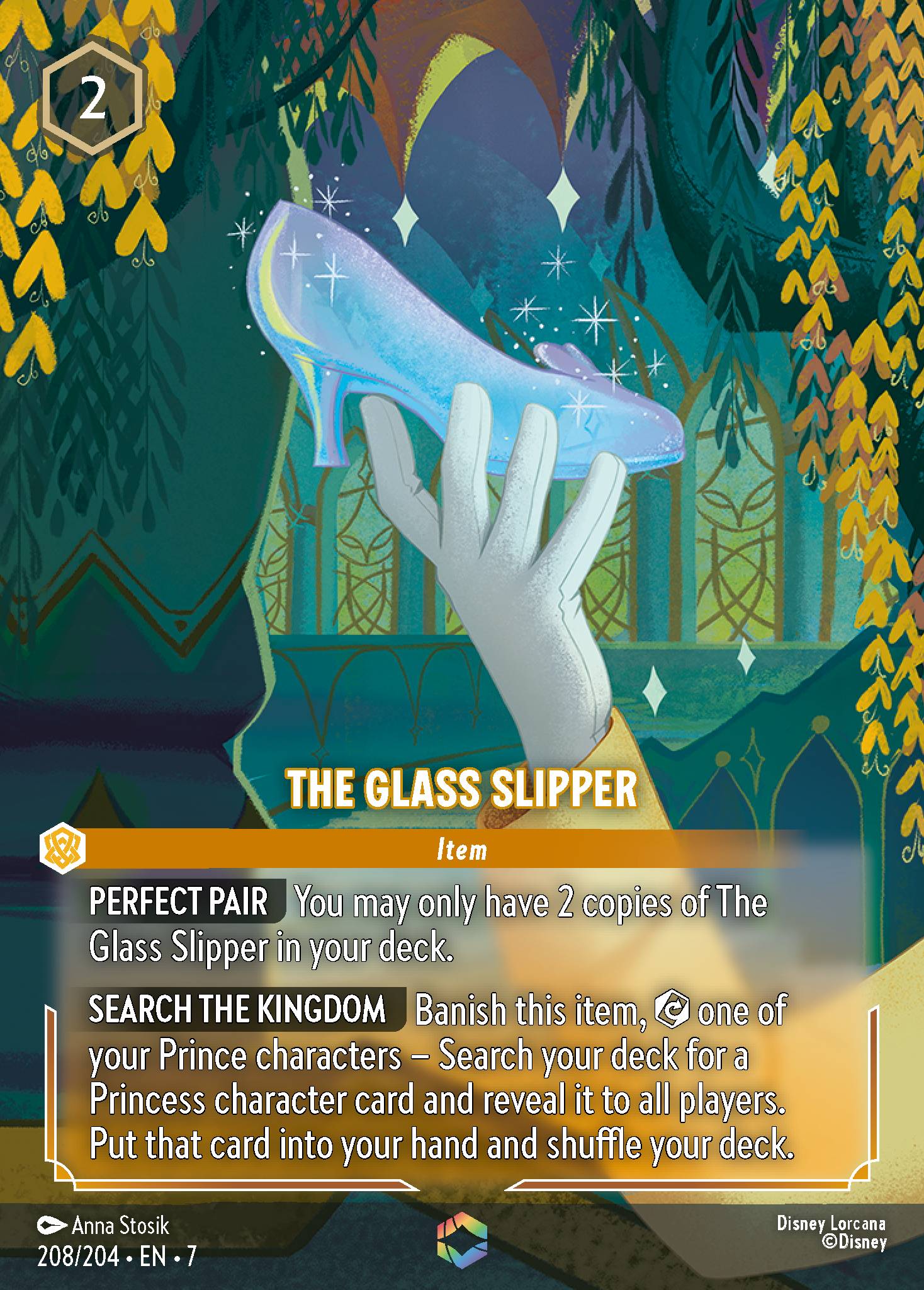 The Glass Slipper (Enchanted) (English)