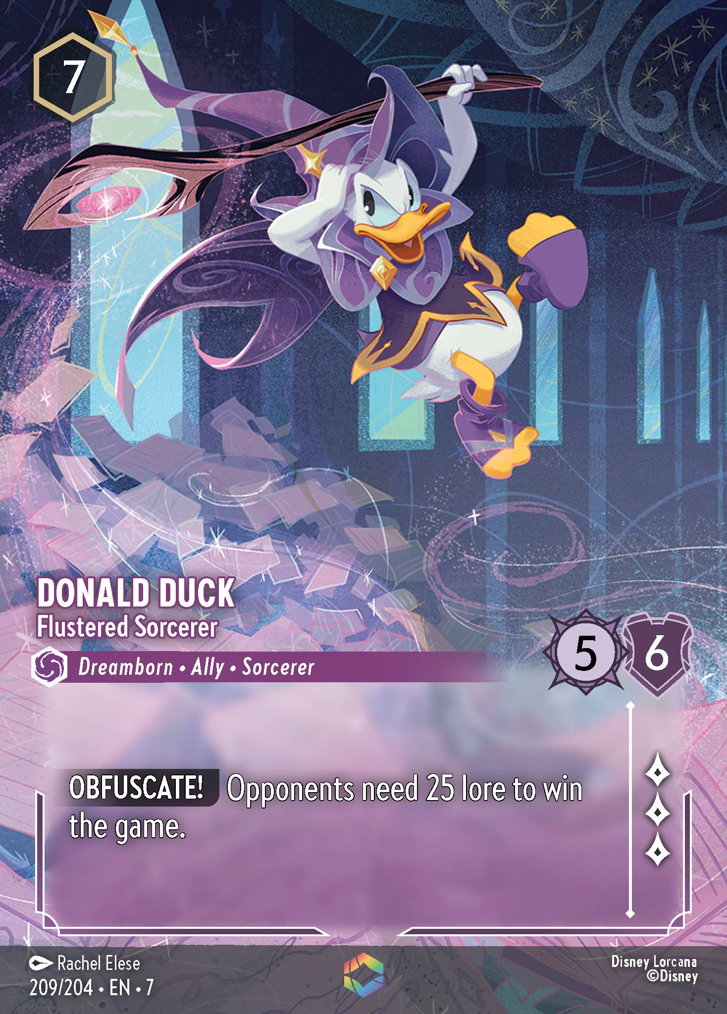 Donald Duck - Flustered Sorcerer (Enchanted) (English)