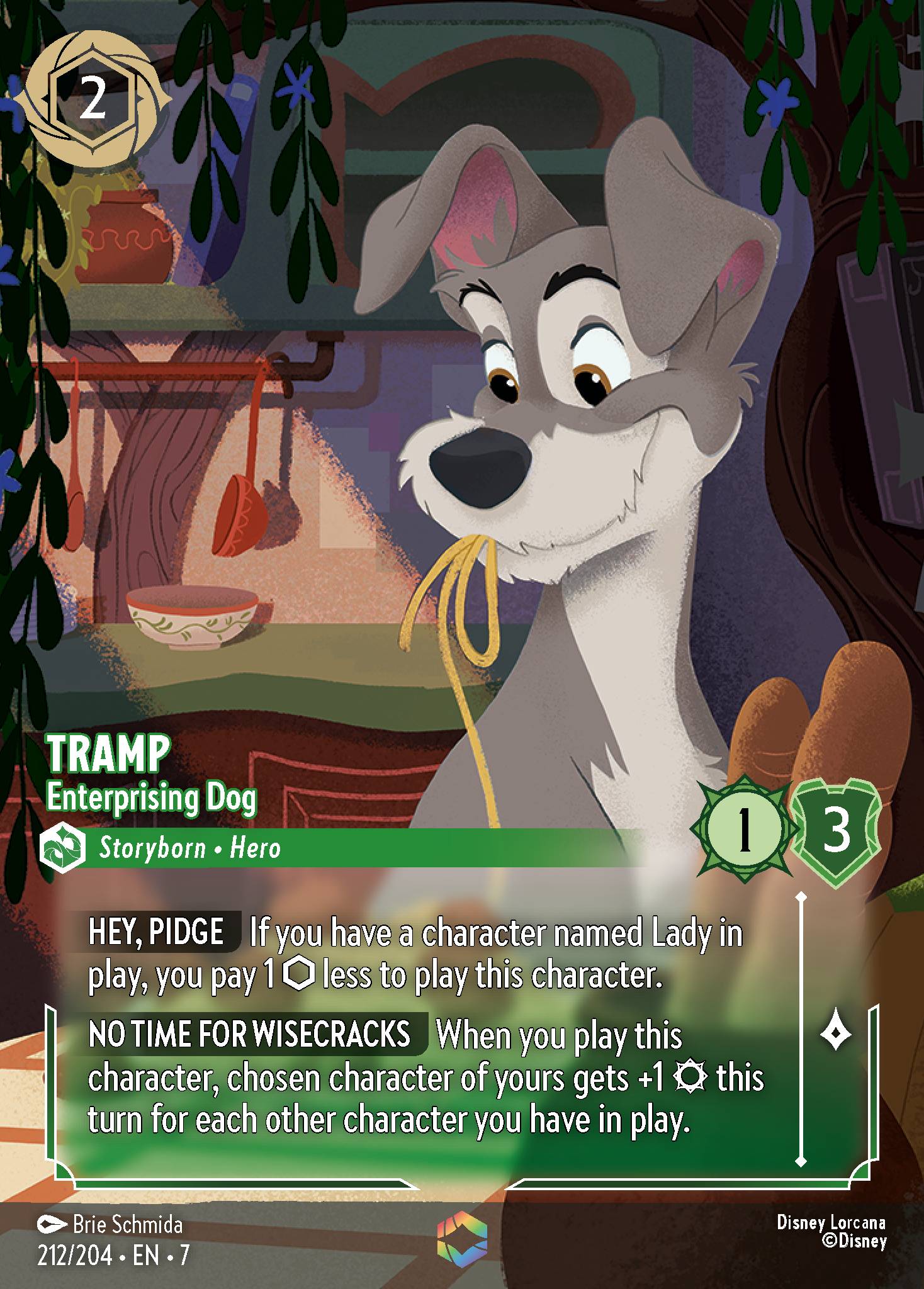 Tramp - Enterprising Dog (Enchanted) (English)