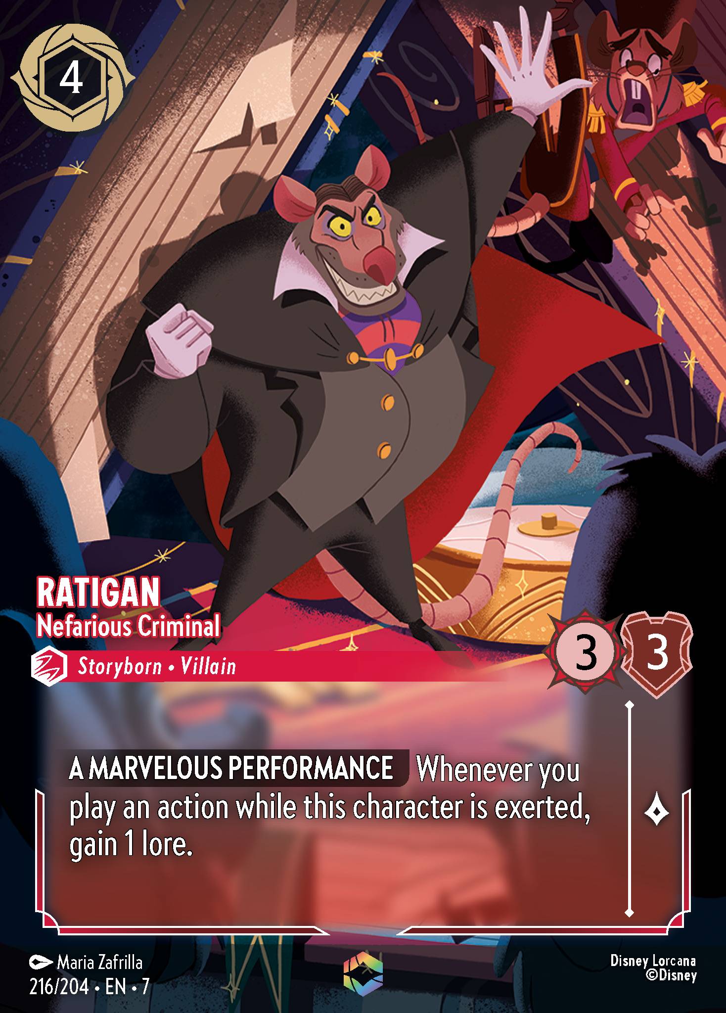 Ratigan - Nefarious Criminal (Enchanted) (English)