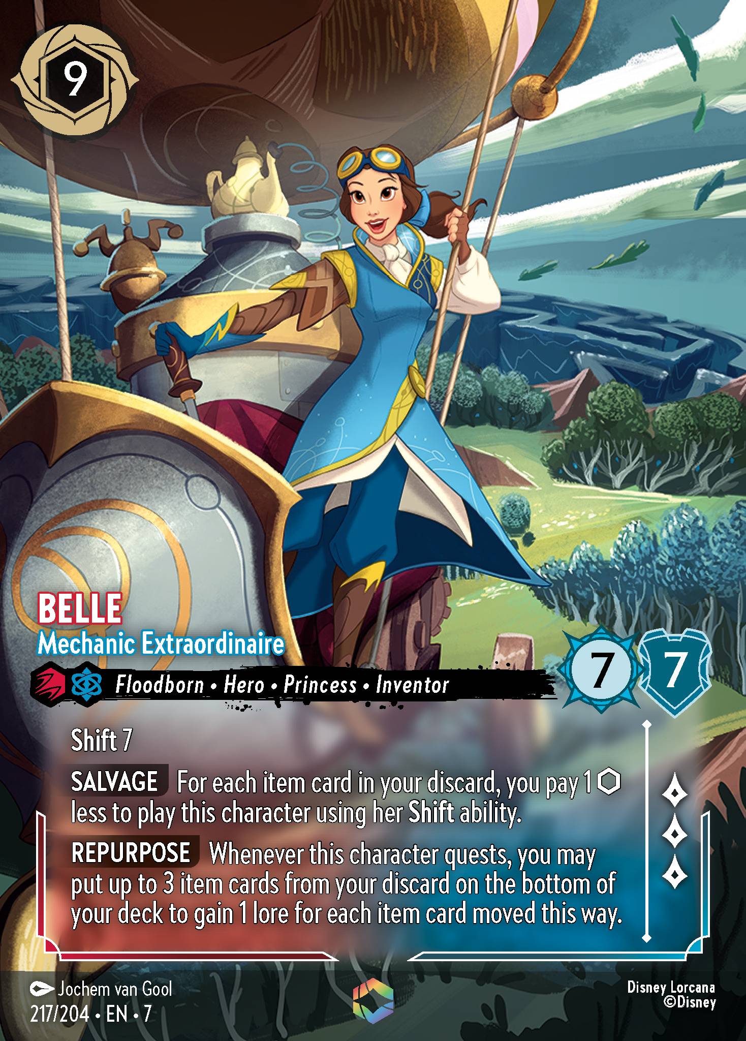 Belle - Mechanic Extraordinaire (Enchanted) (English)