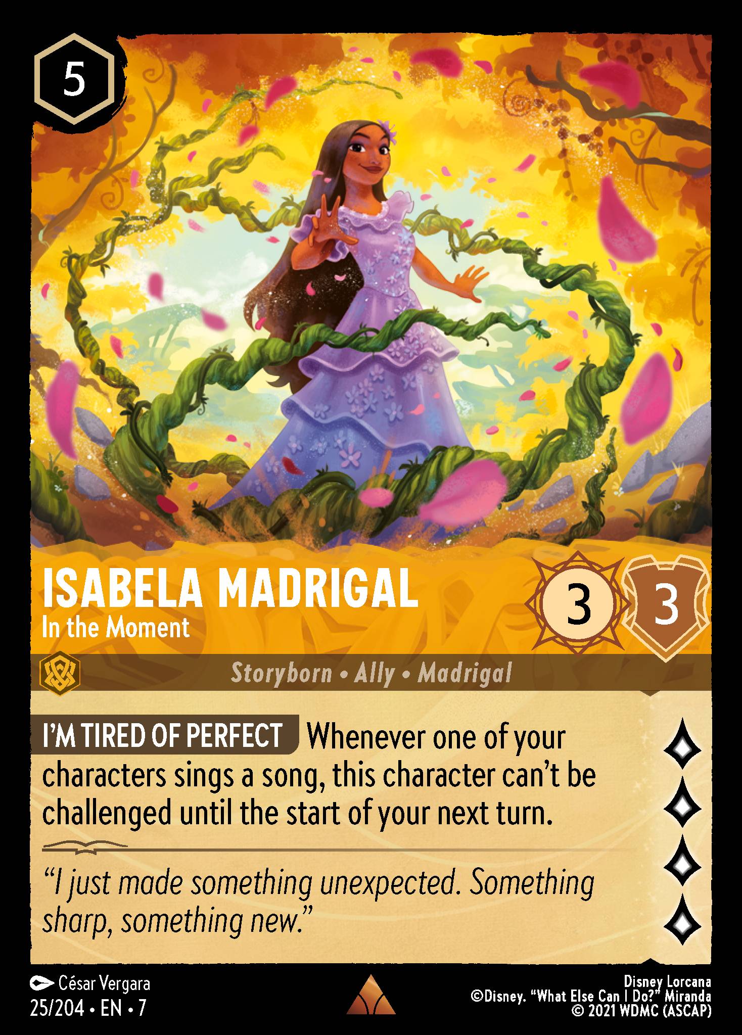 Isabela Madrigal - In the Moment (English)