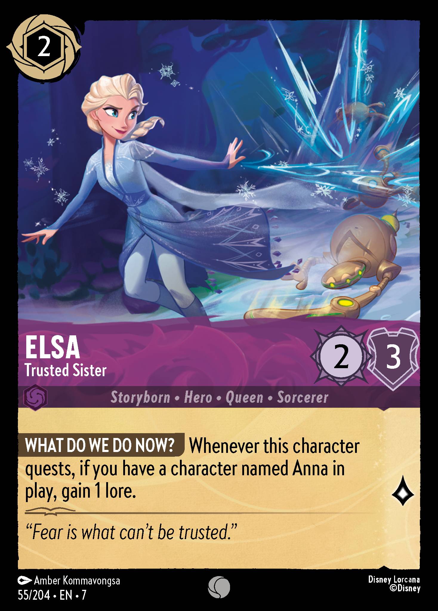 Elsa - Trusted Sister (English)