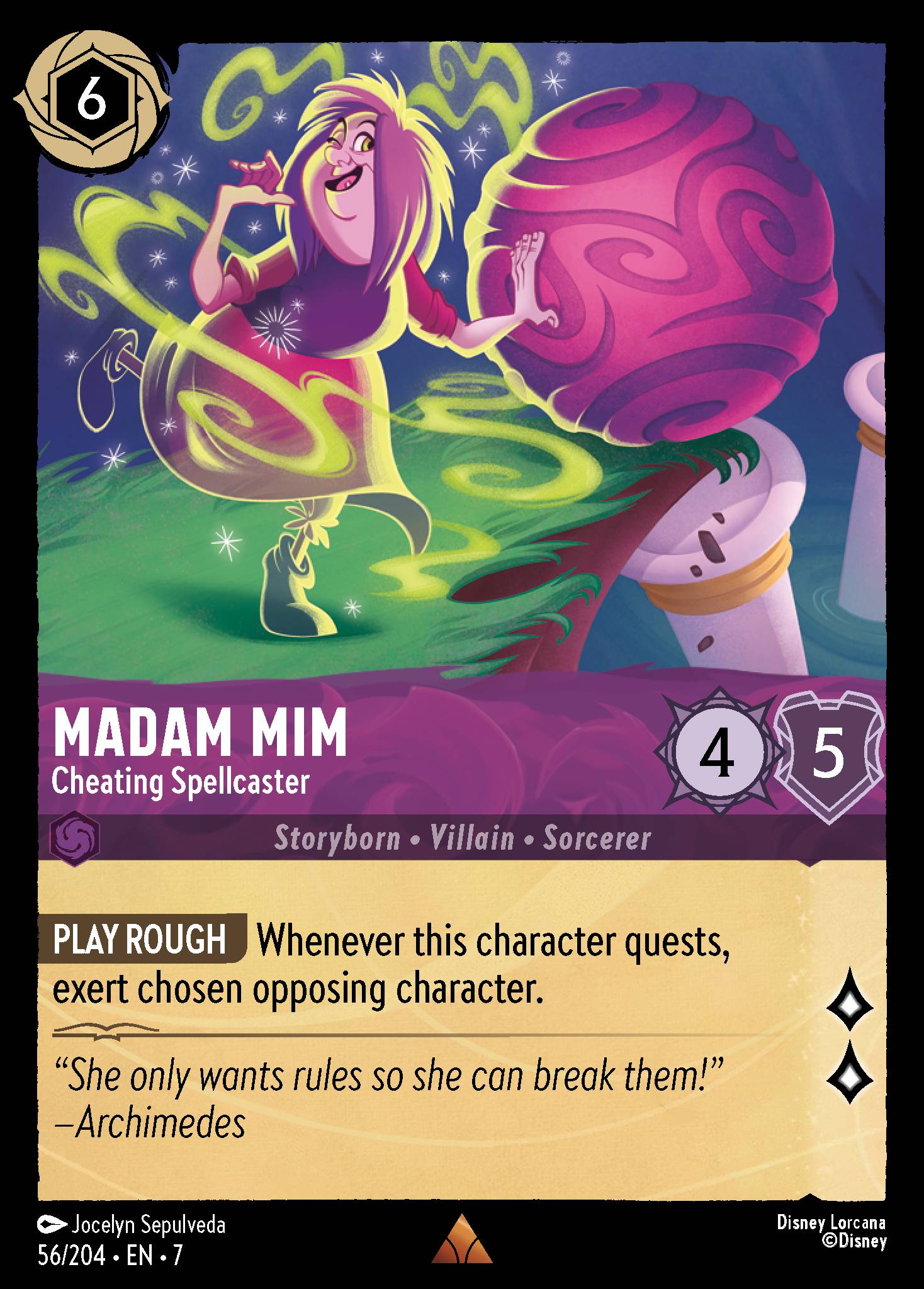 Madam Mim - Cheating Spellcaster (English)