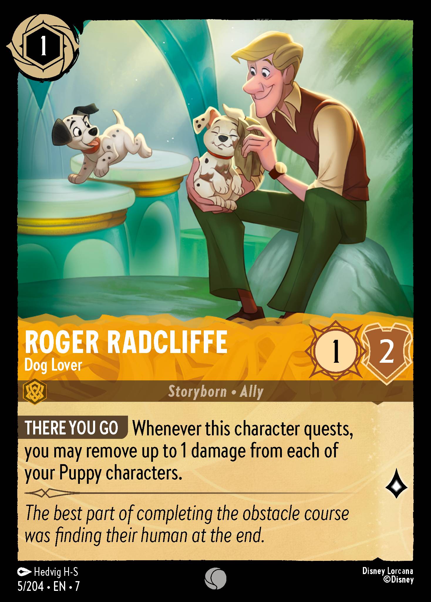 Roger Radcliffe - Dog Lover (English)