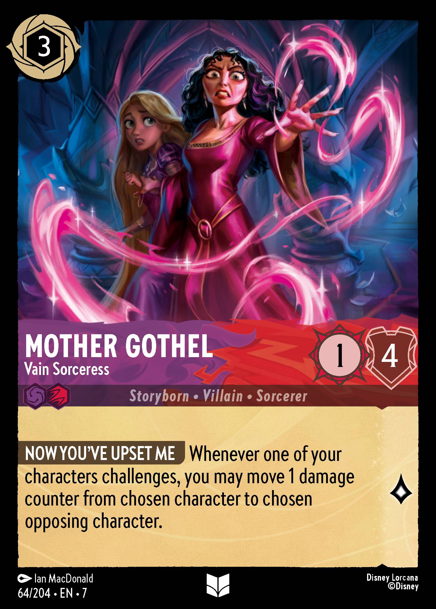 Mother Gothel - Vain Sorceress (English)