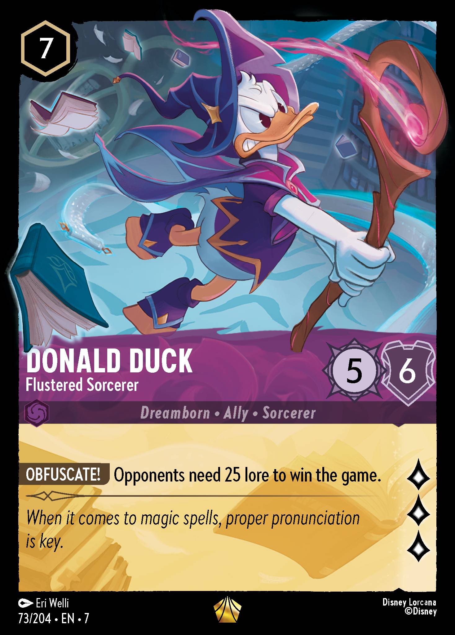 Donald Duck - Flustered Sorcerer (Legendary) (English)