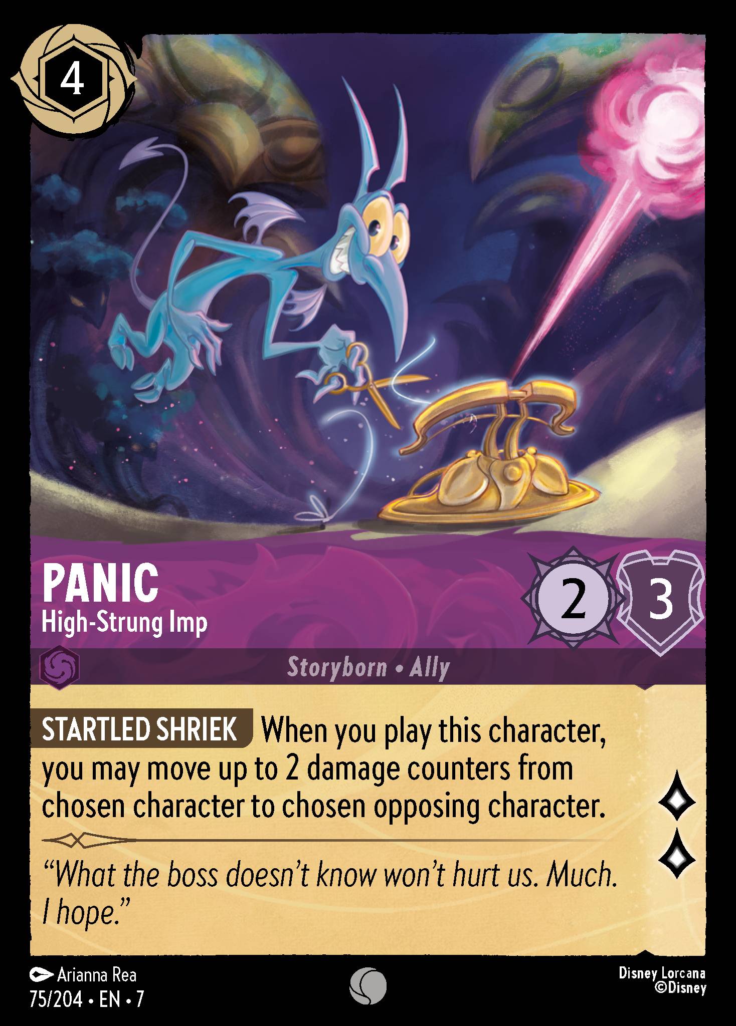 Panic - High-Strung Imp (English)
