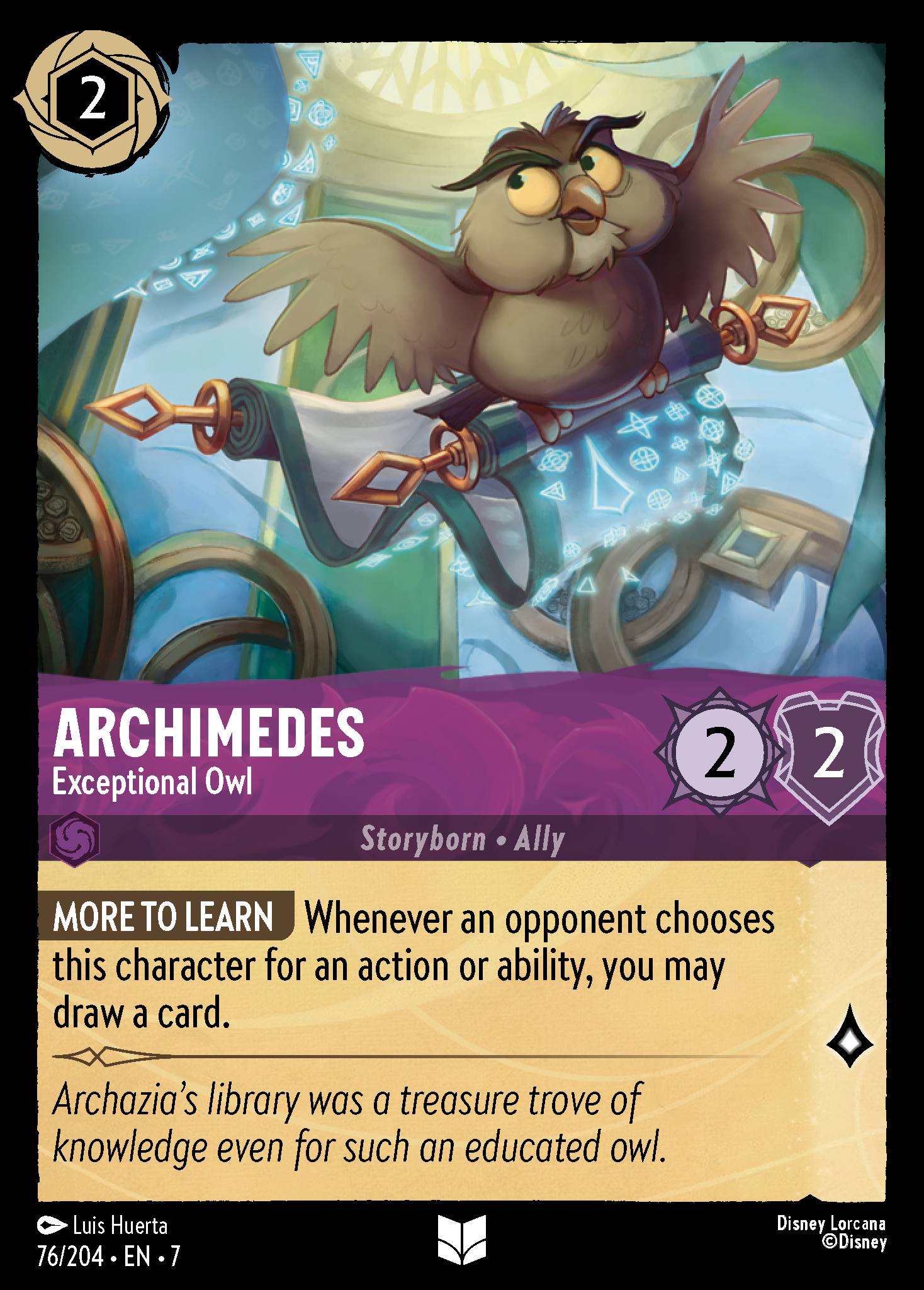 Archimedes - Exceptional Owl (English)