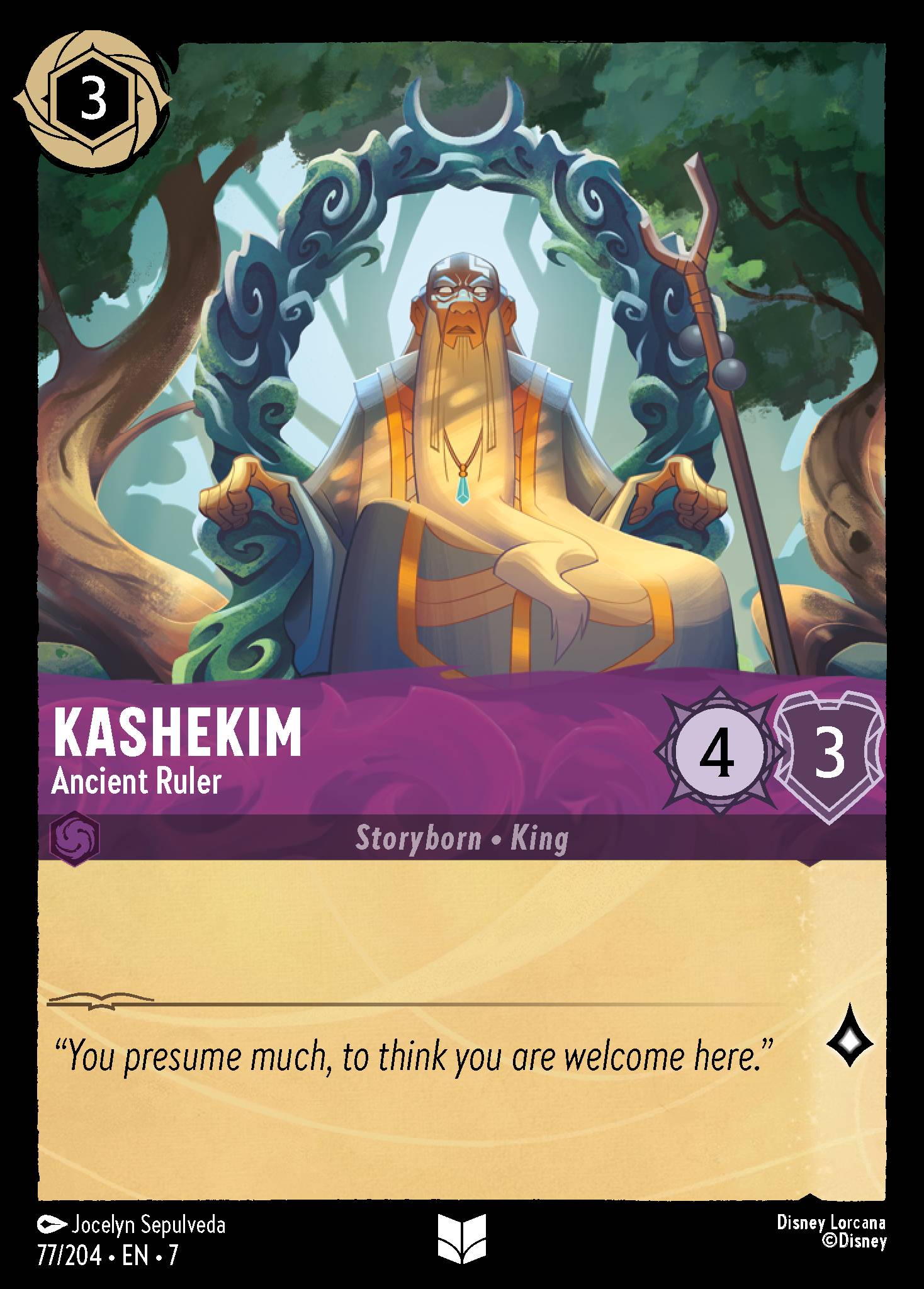 Kashekim - Ancient Ruler (English)