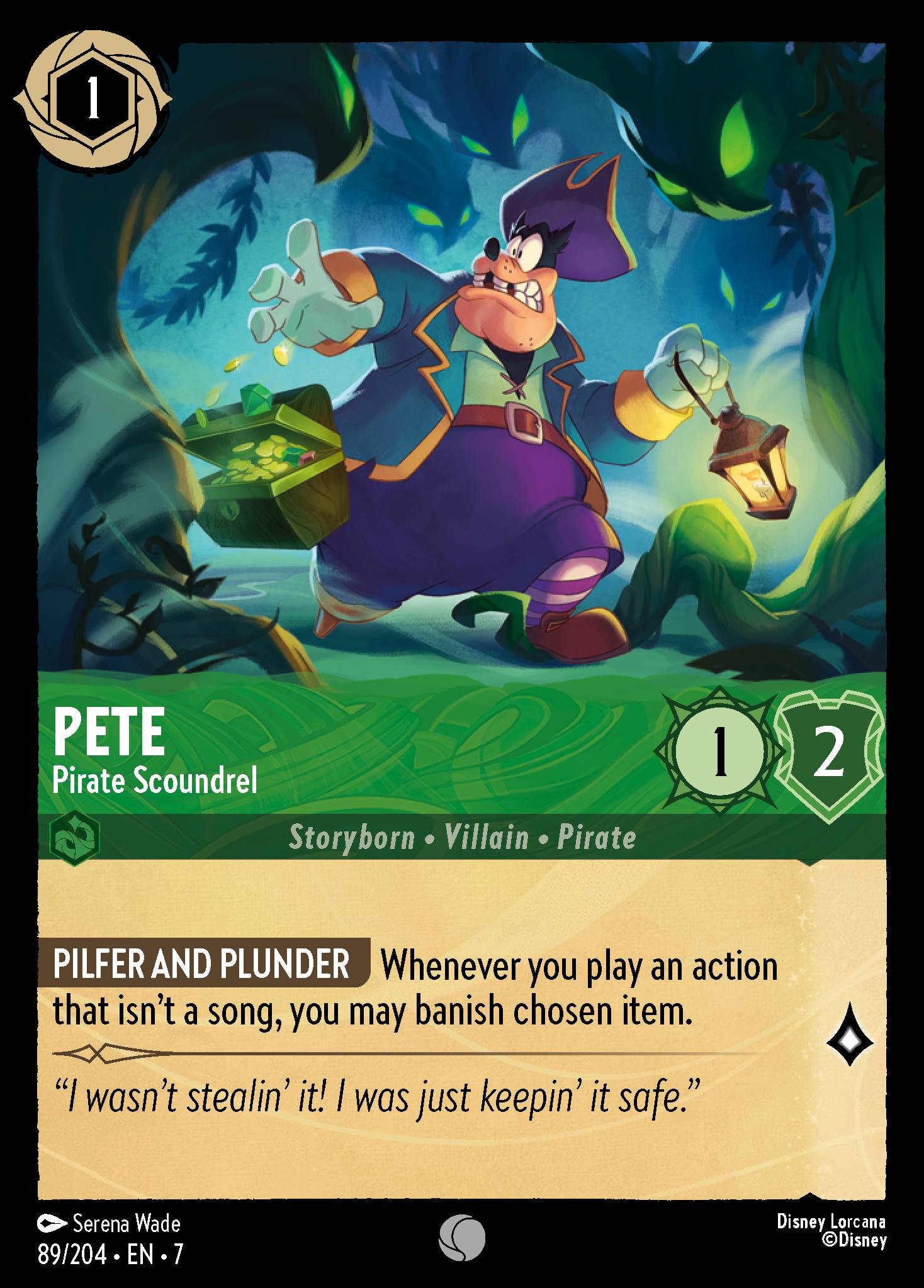 Pete - Pirate Scoundrel (English)