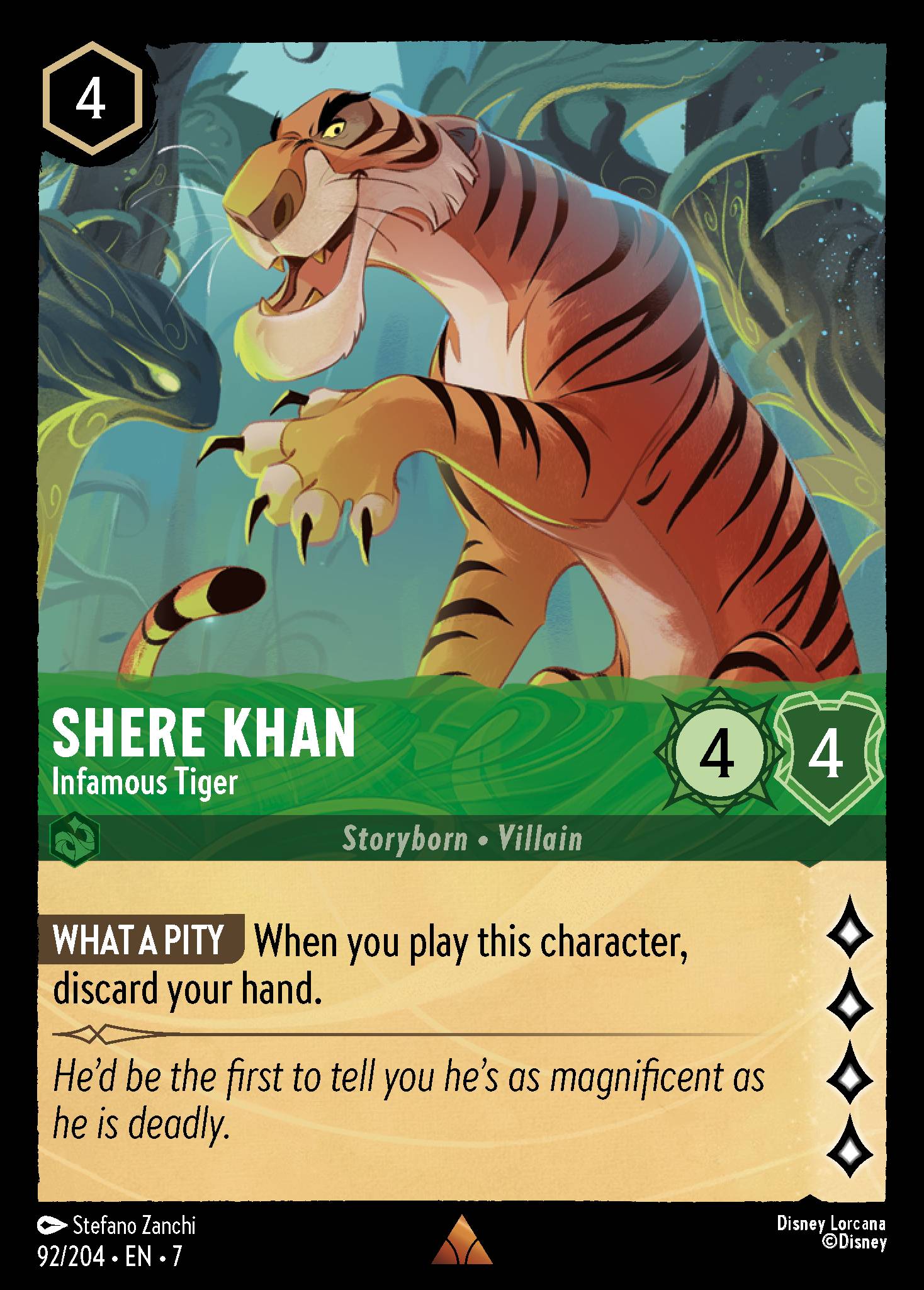Shere Khan - Infamous Tiger (English)