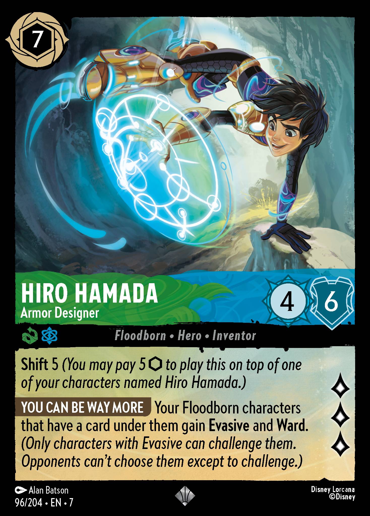 Hiro Hamada - Armor Designer (English)