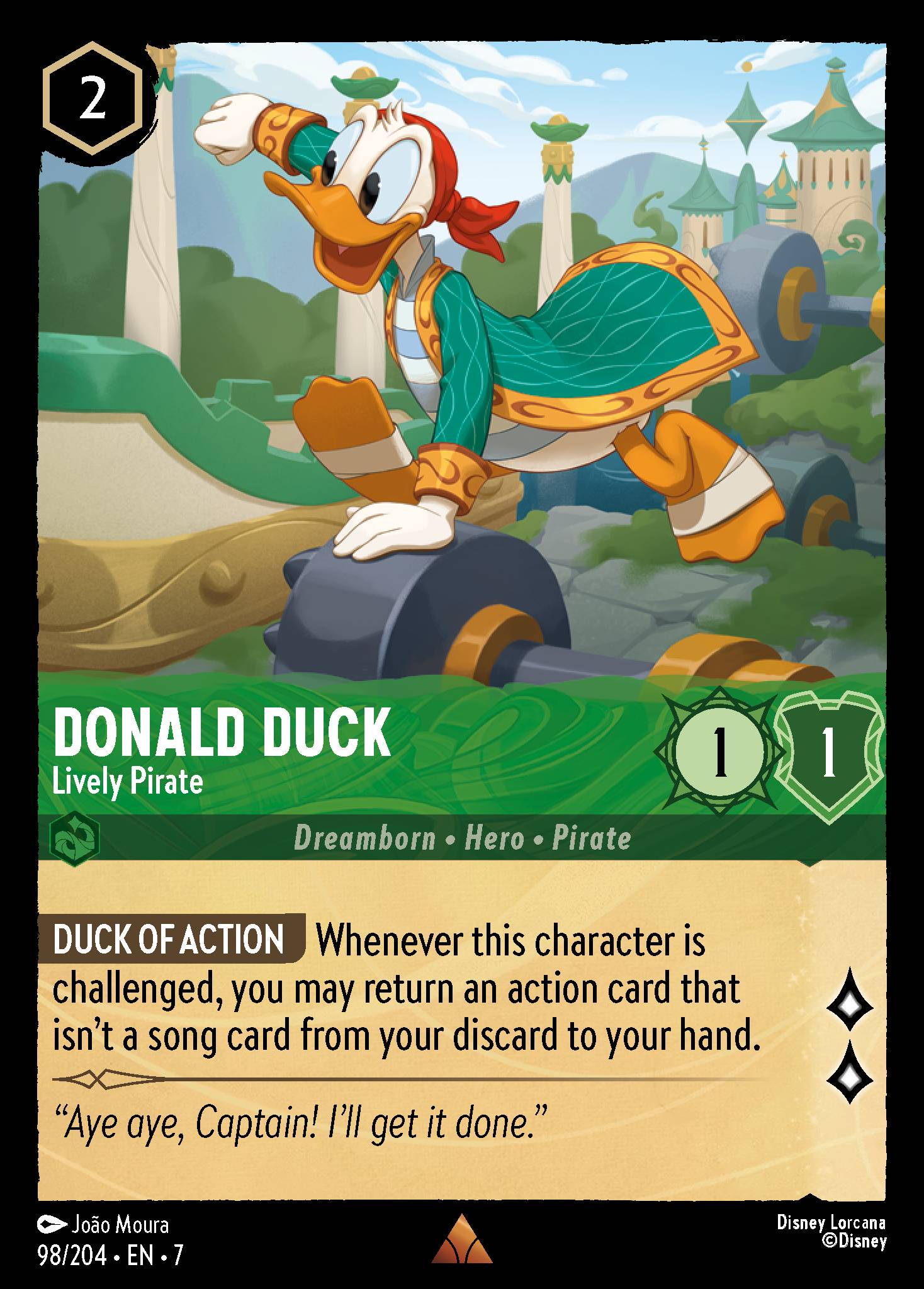 Donald Duck - Lively Pirate (English)
