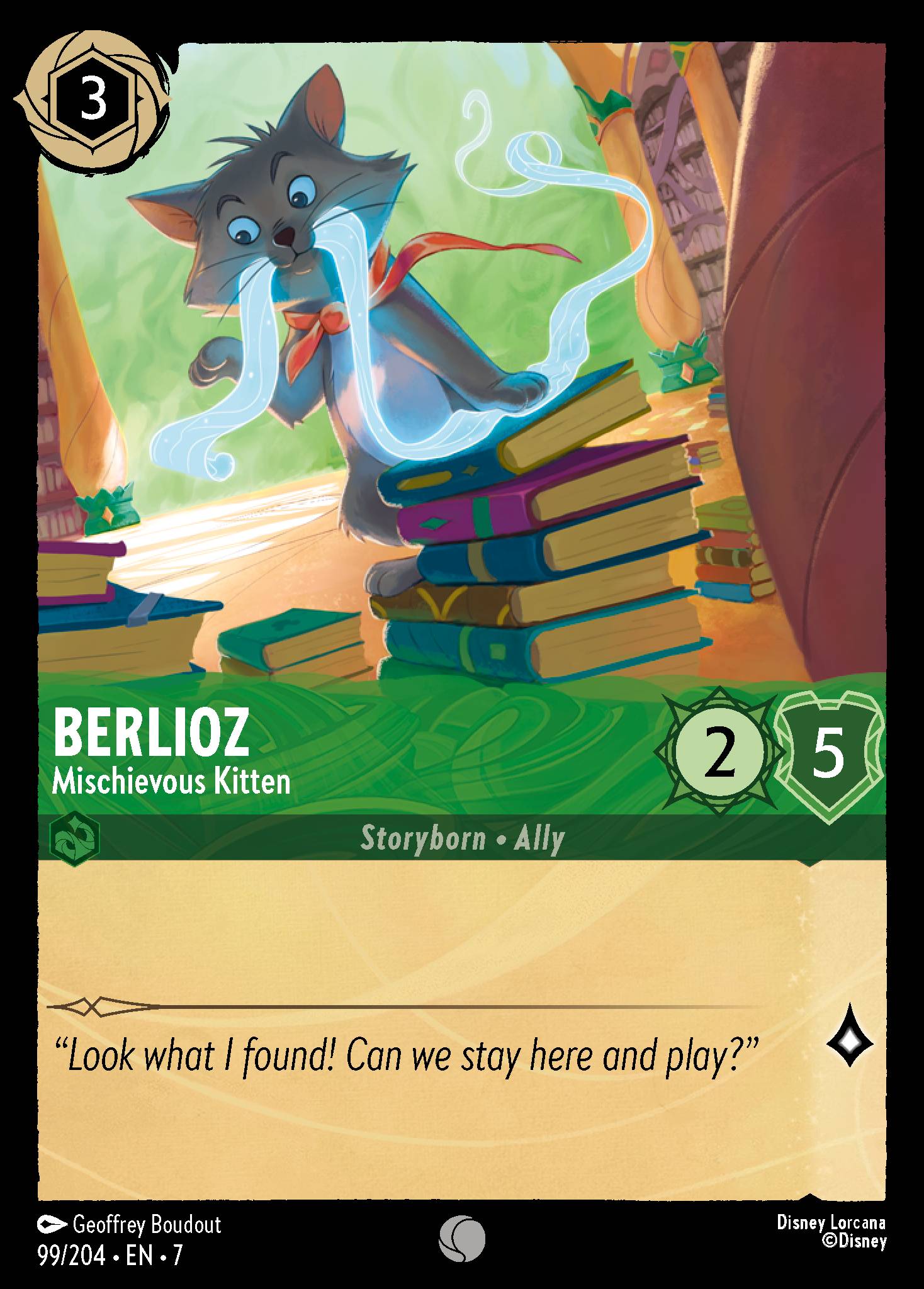 Berlioz - Mischievous Kitten (English)