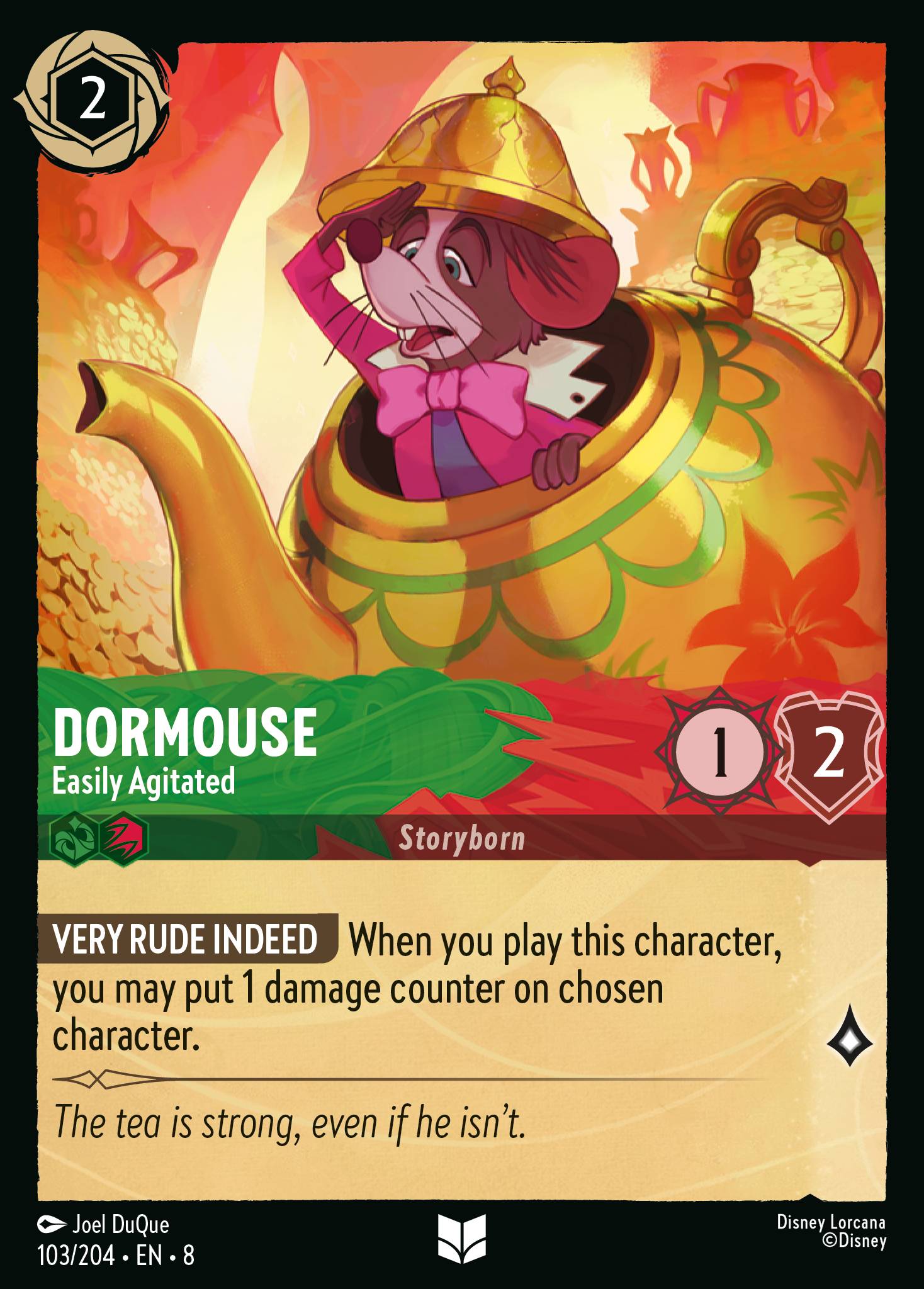 Dormouse - Easily Agitated (English)