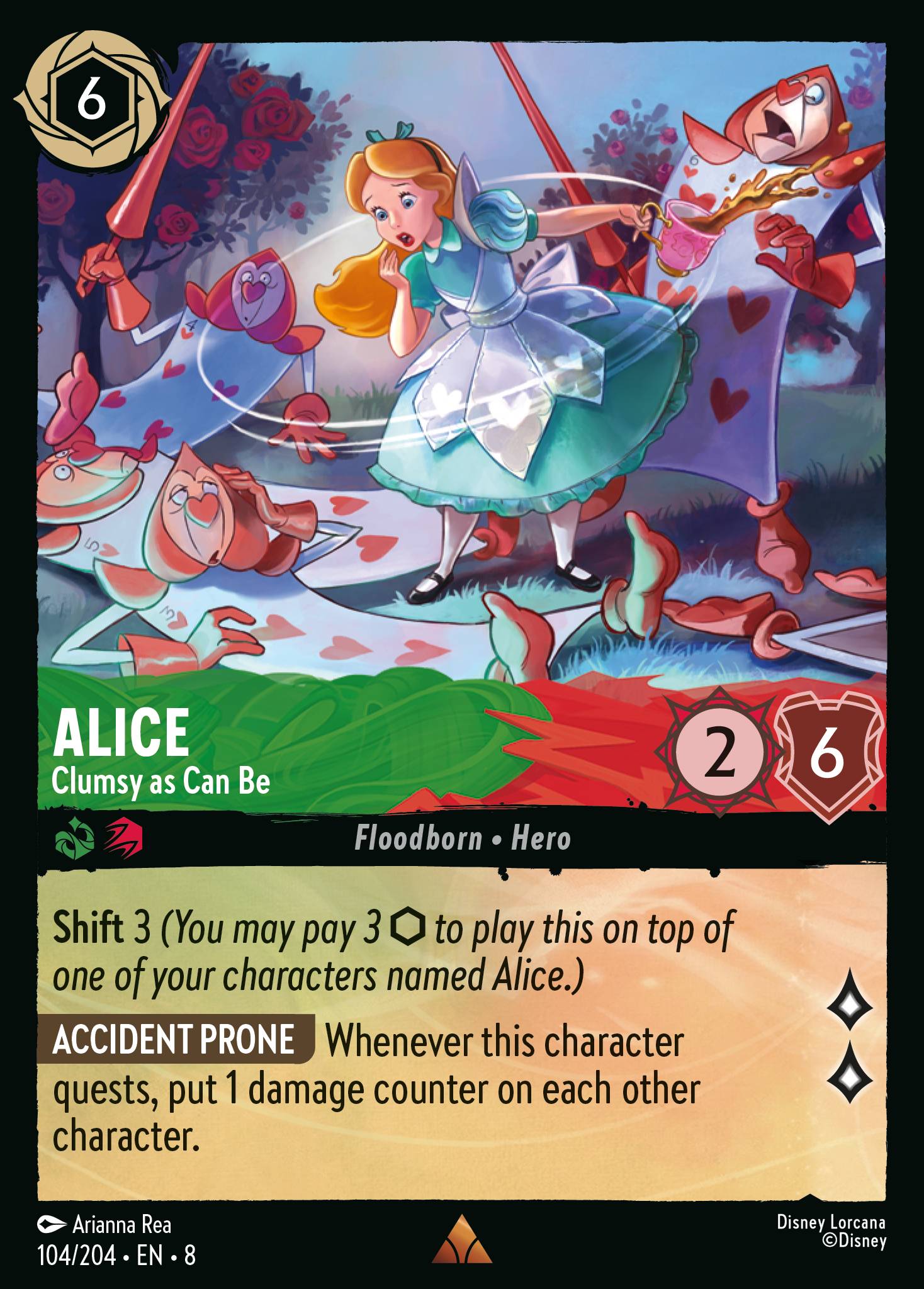 Alice - Clumsy as Can Be (English)