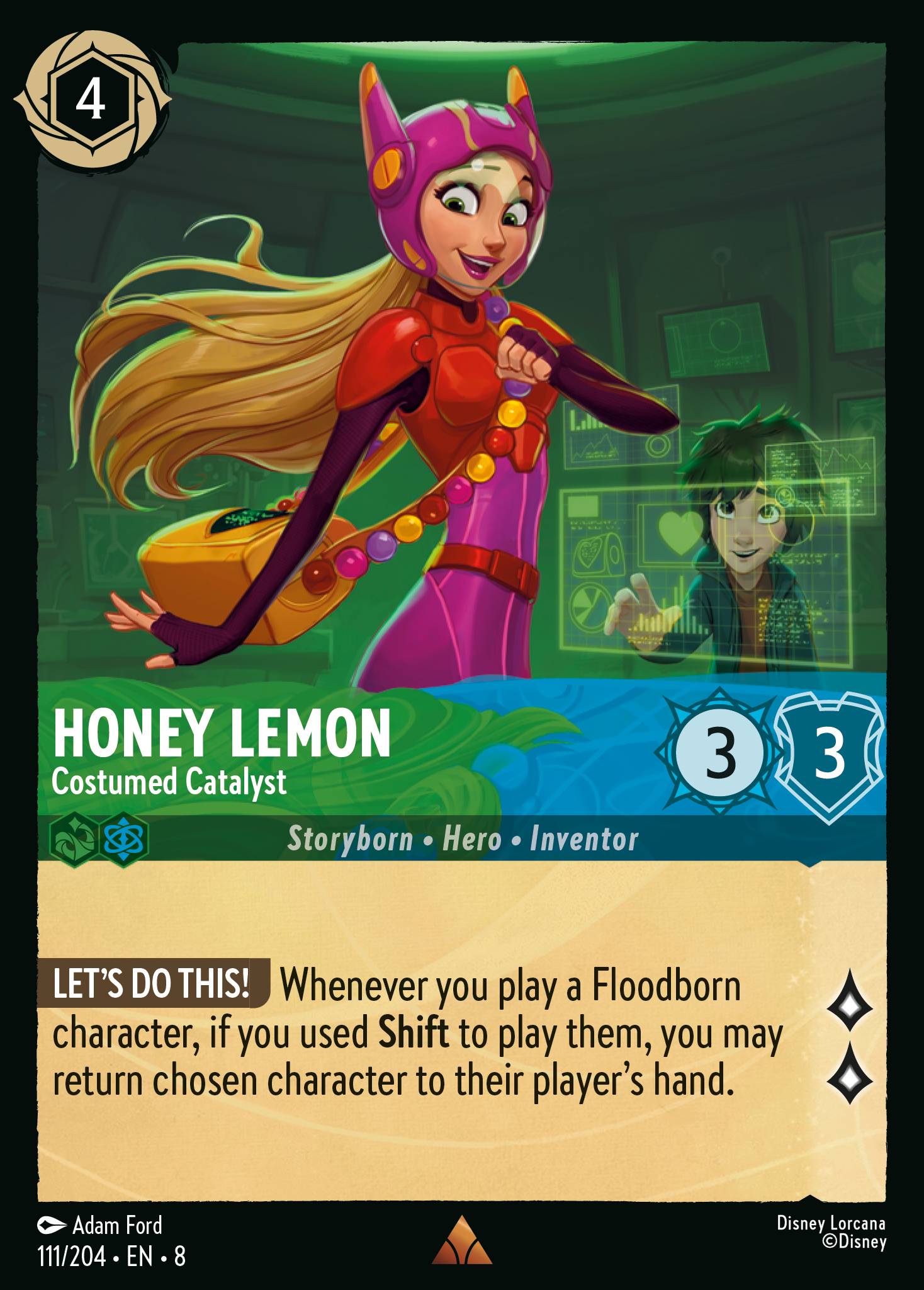 Honey Lemon - Costumed Catalyst (English)