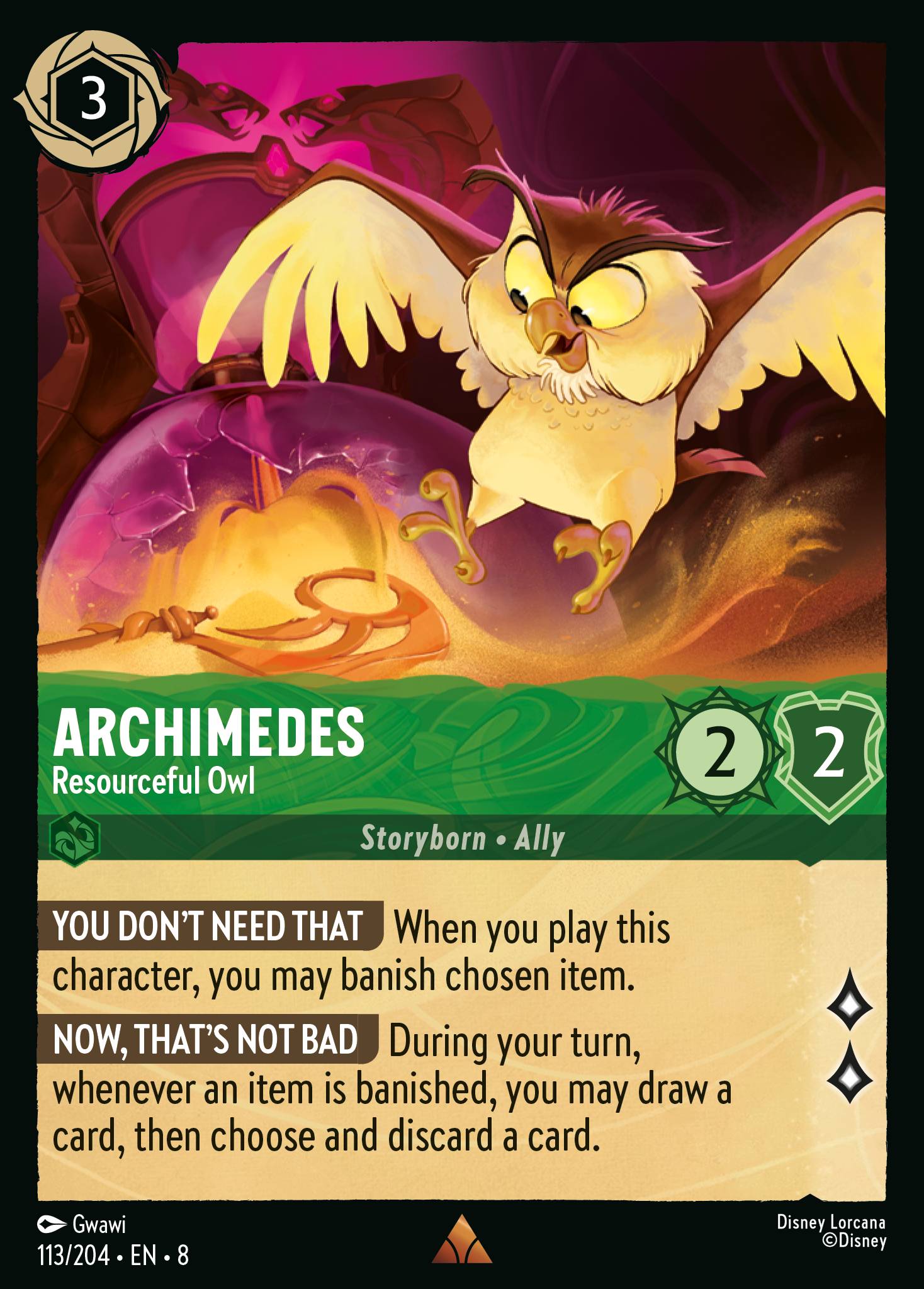 Archimedes - Resourceful Owl (English)