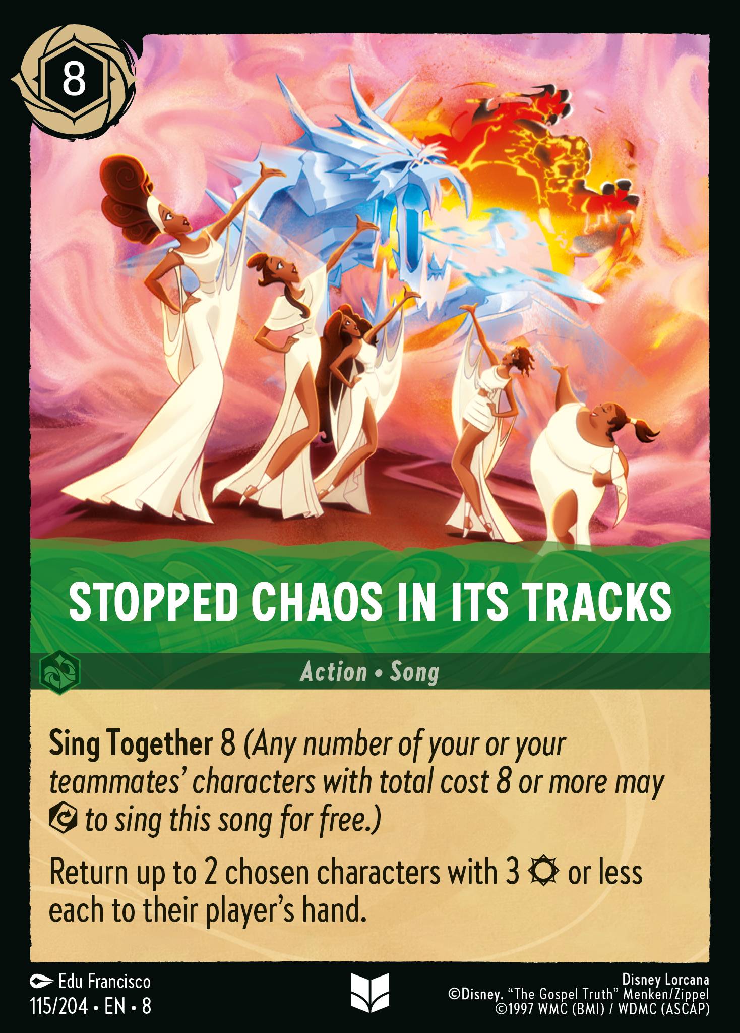 Stopped Chaos in Its Tracks (English)