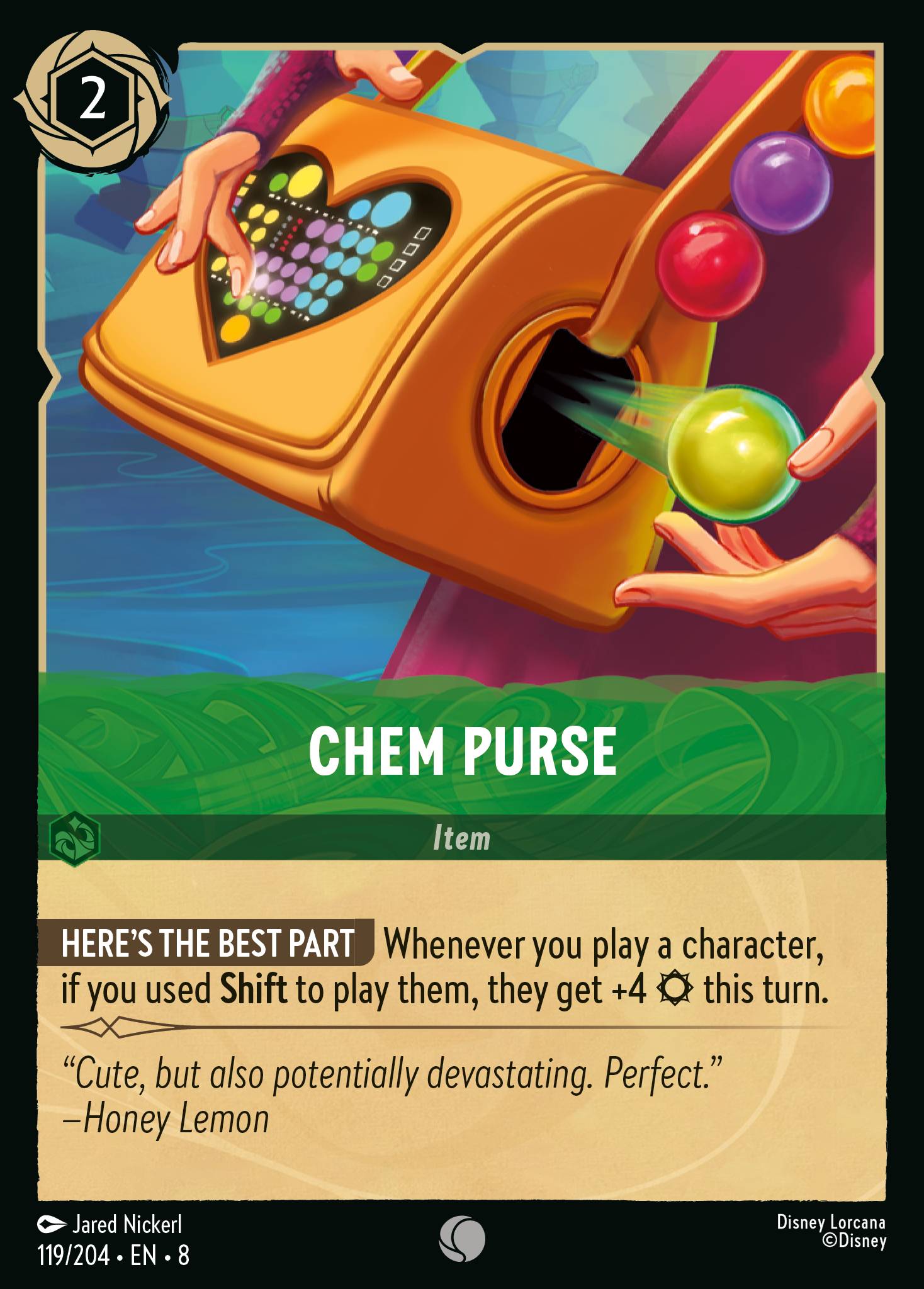 Chem Purse (English)