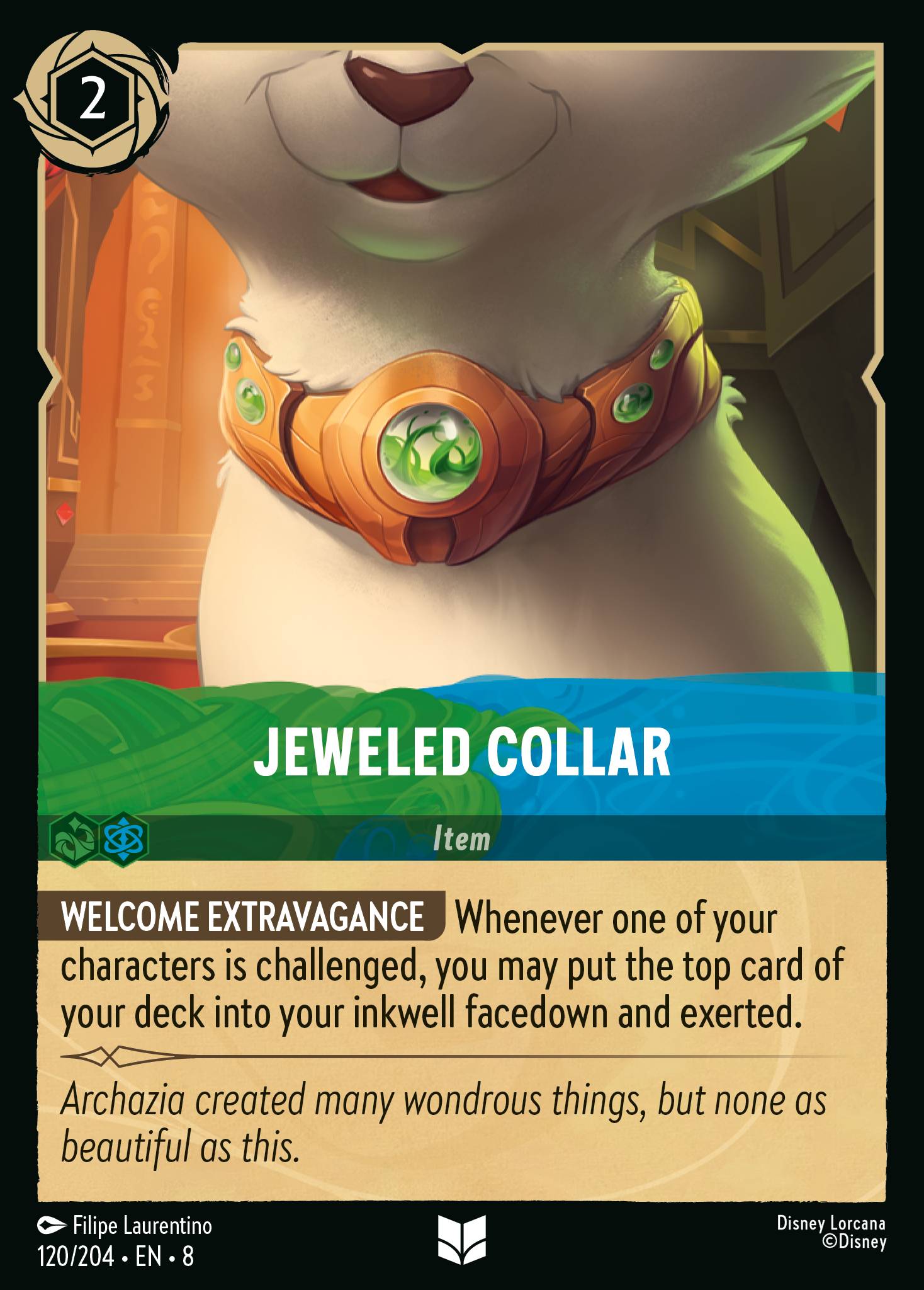 Jeweled Collar (English)