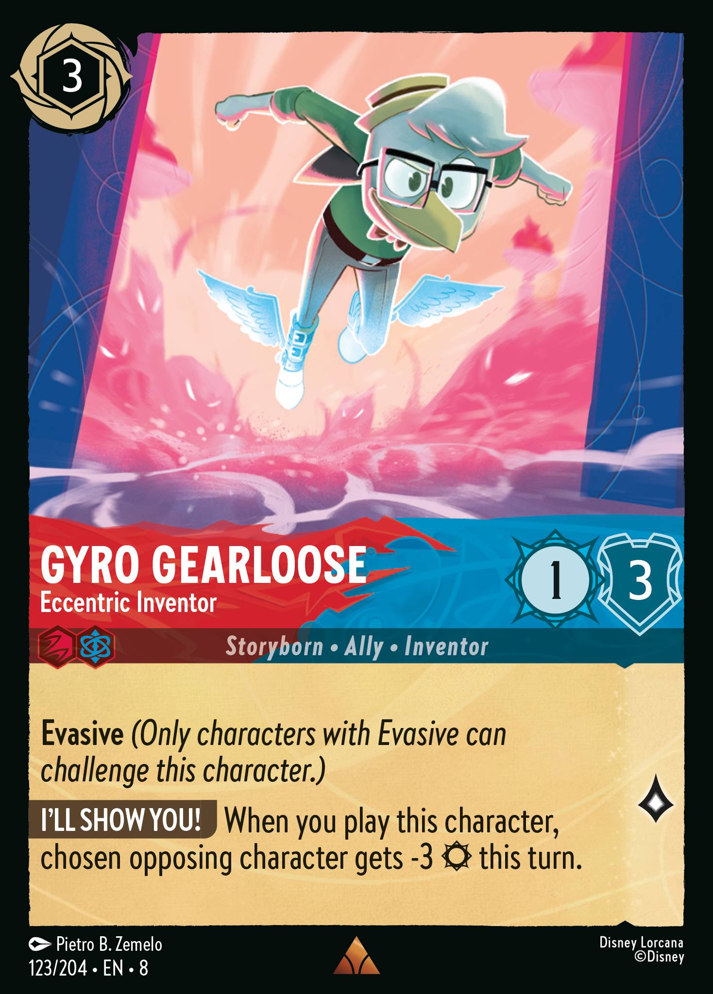 Gyro Gearloose - Eccentric Inventor (English)