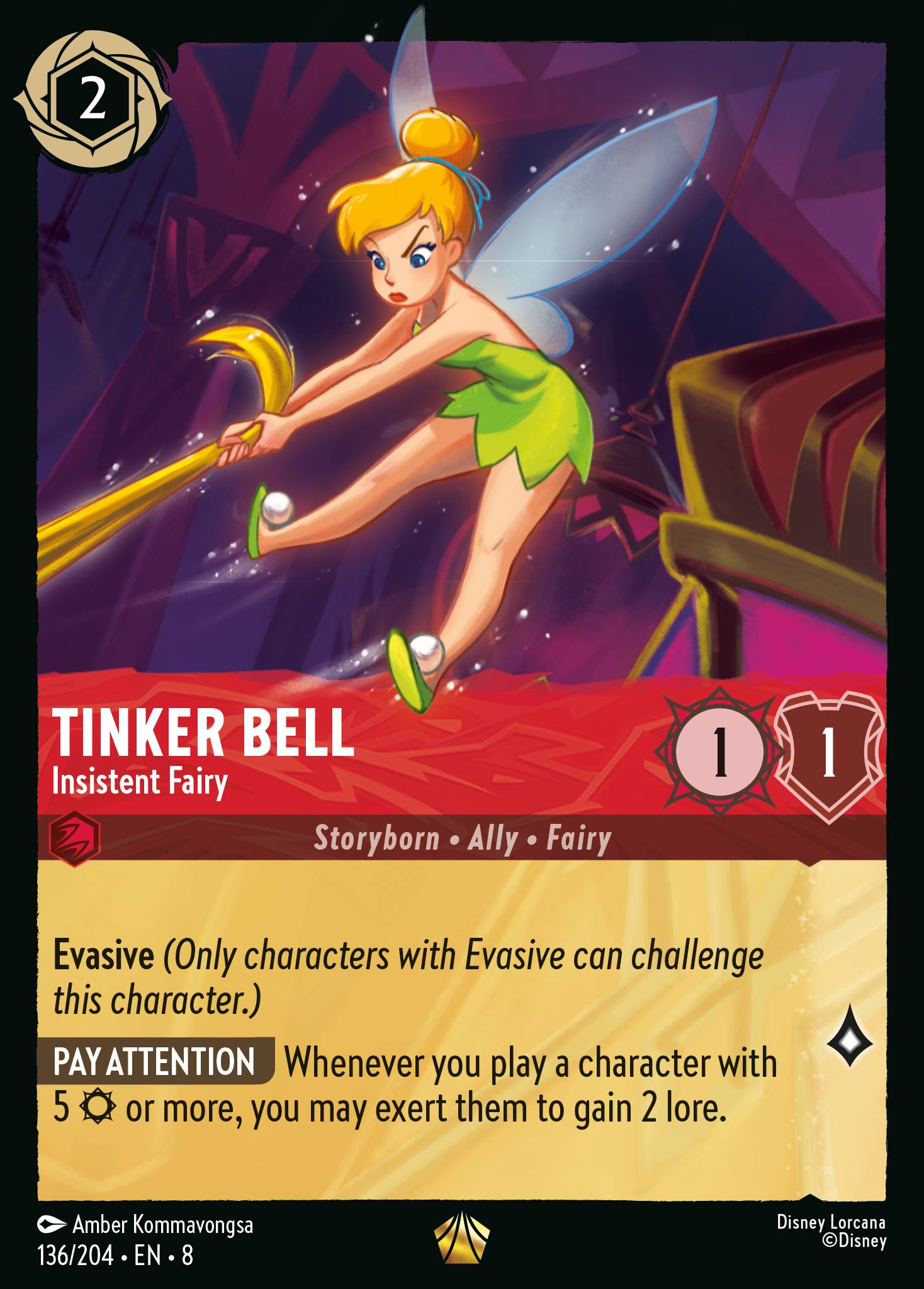 Tinker Bell - Insistent Fairy (Legendary) (English)
