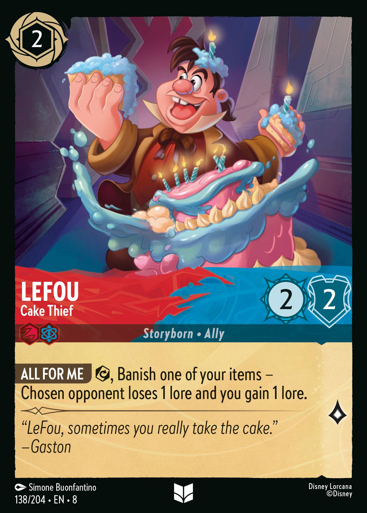 LeFou - Cake Thief (English)