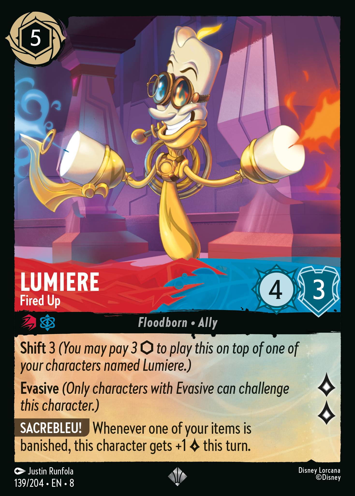 Lumiere - Fired Up (English)