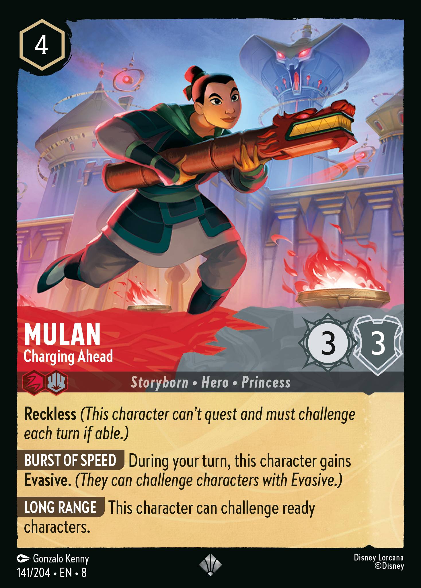 Mulan - Charging Ahead (English)