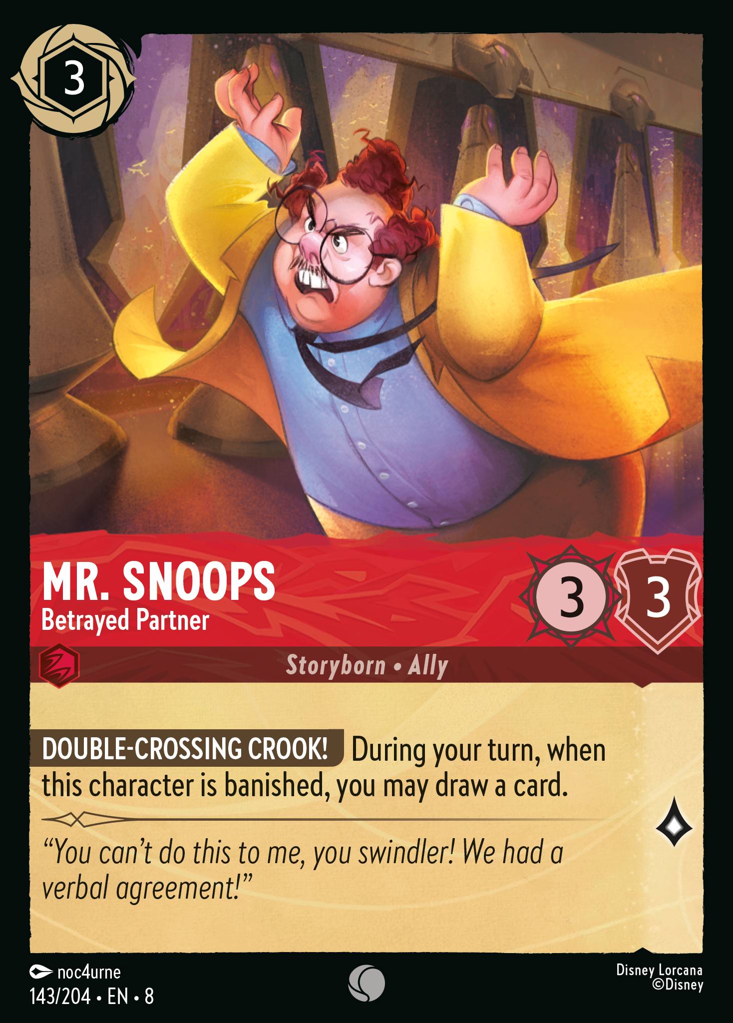 Mr. Snoops - Betrayed Partner (English)