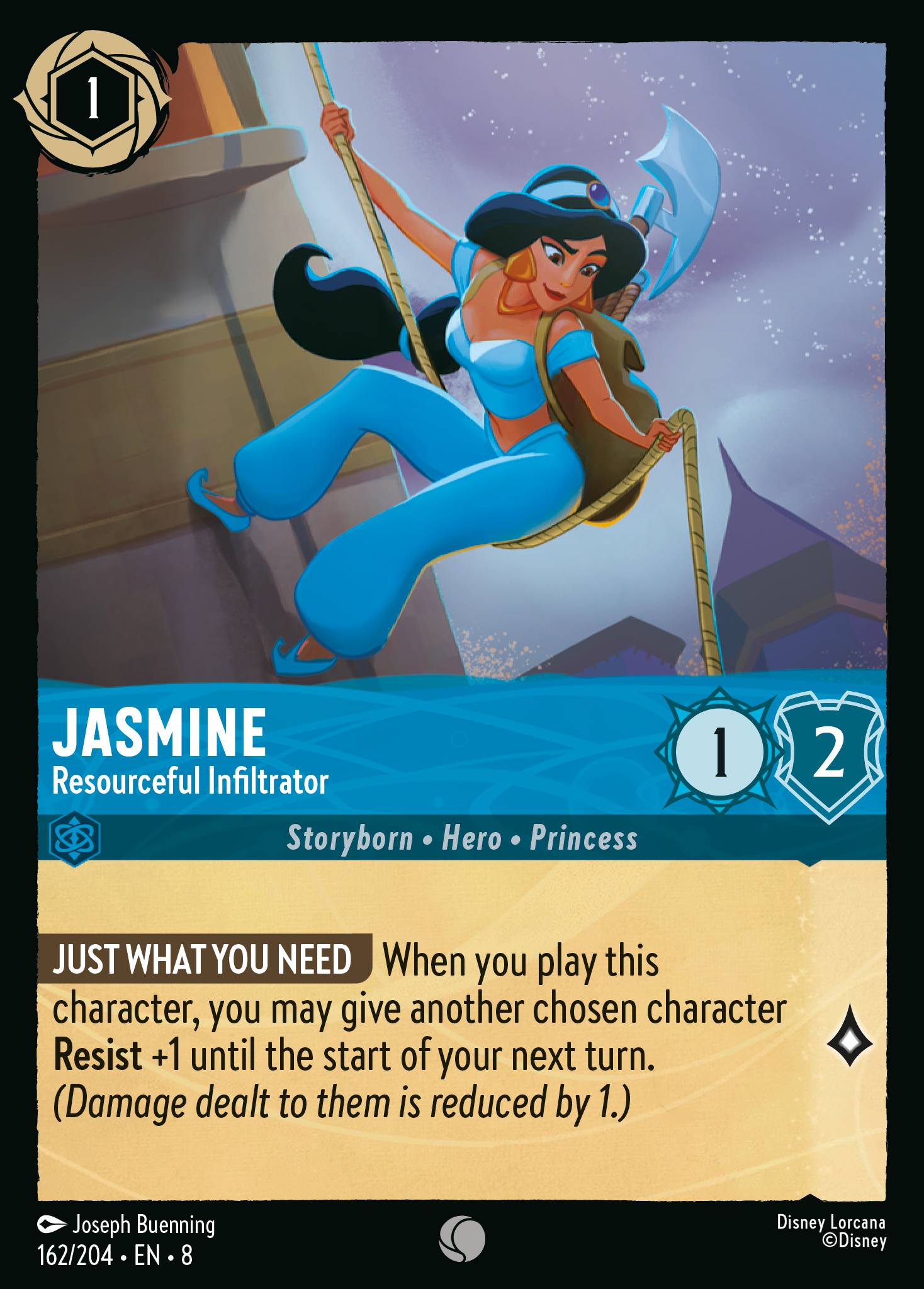 Jasmine - Resourceful Infiltrator (English)