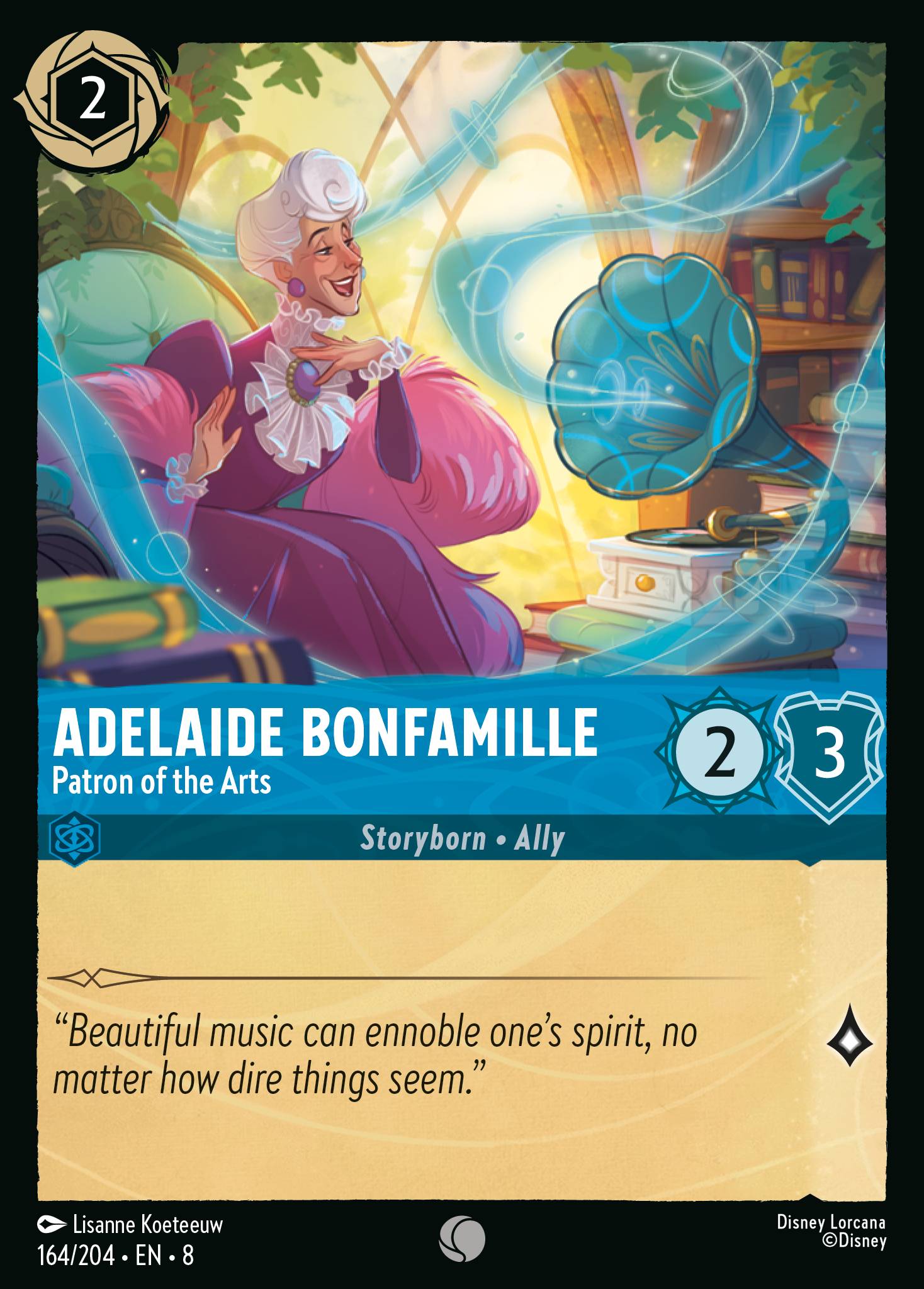Adelaide Bonfamille - Patron of the Arts (English)