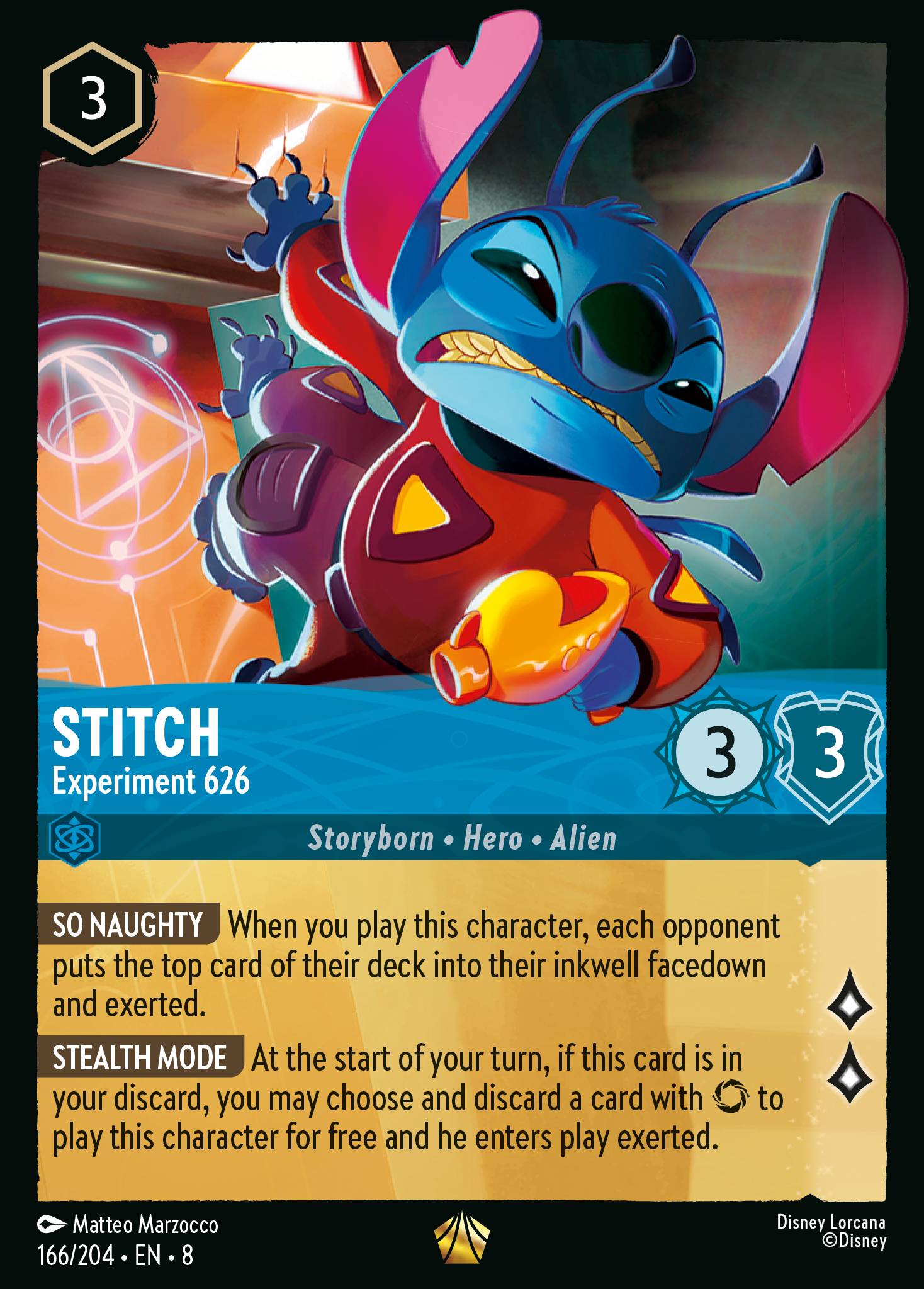 Stitch - Experiment 626 (Legendary) (English)