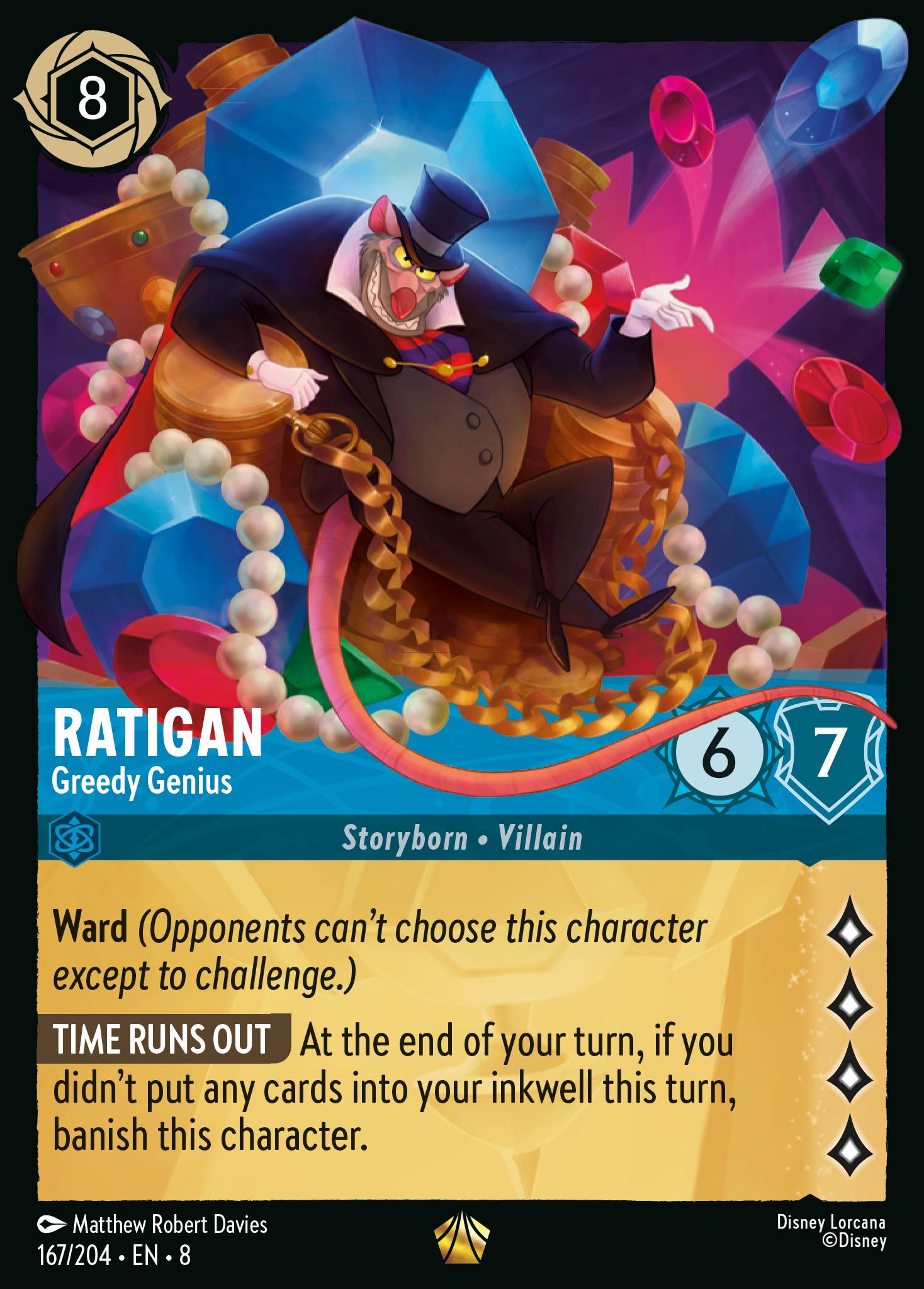 Ratigan - Greedy Genius (Legendary) (English)