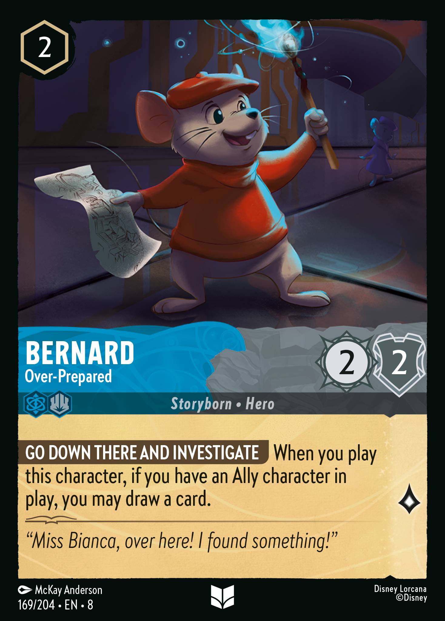 Bernard - Over-Prepared (English)