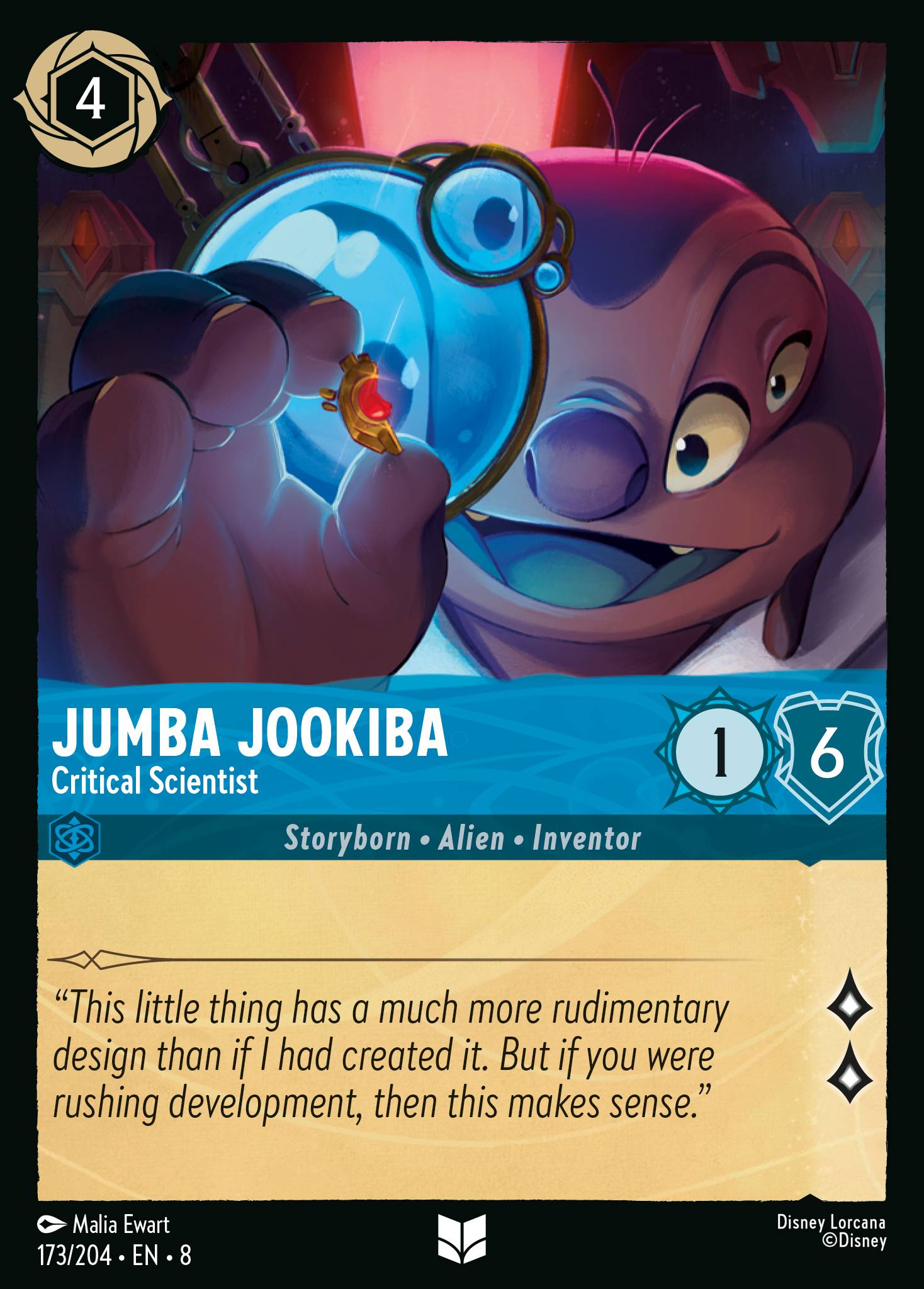 Jumba Jookiba - Critical Scientist (English)