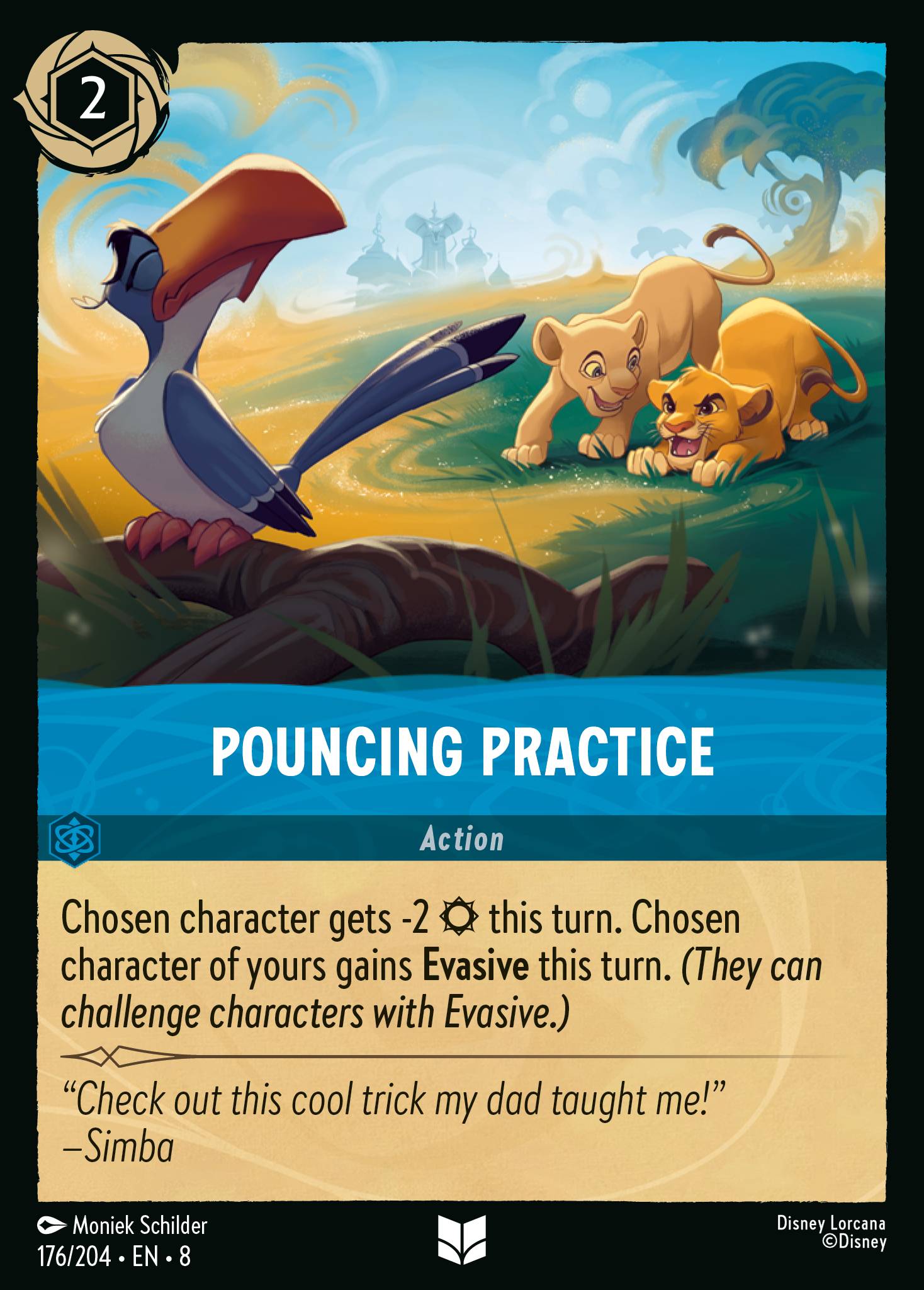 Pouncing Practice (English)